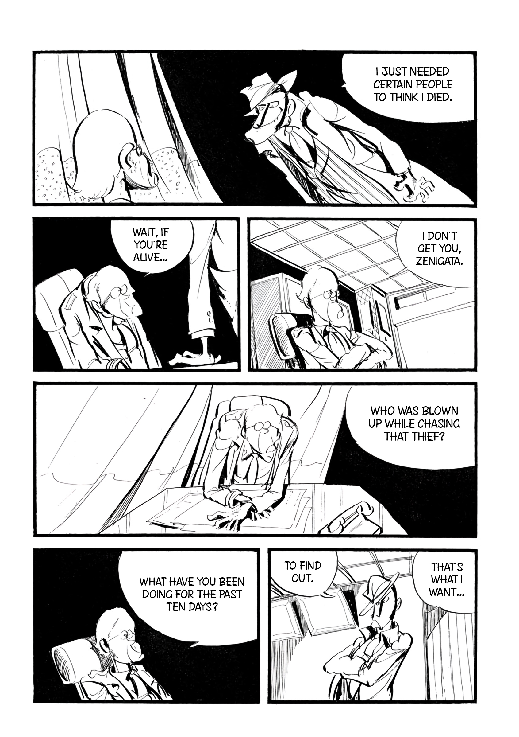 Lupin III: Uncollected Works Tankobon Lupin III Gaiden 第11页