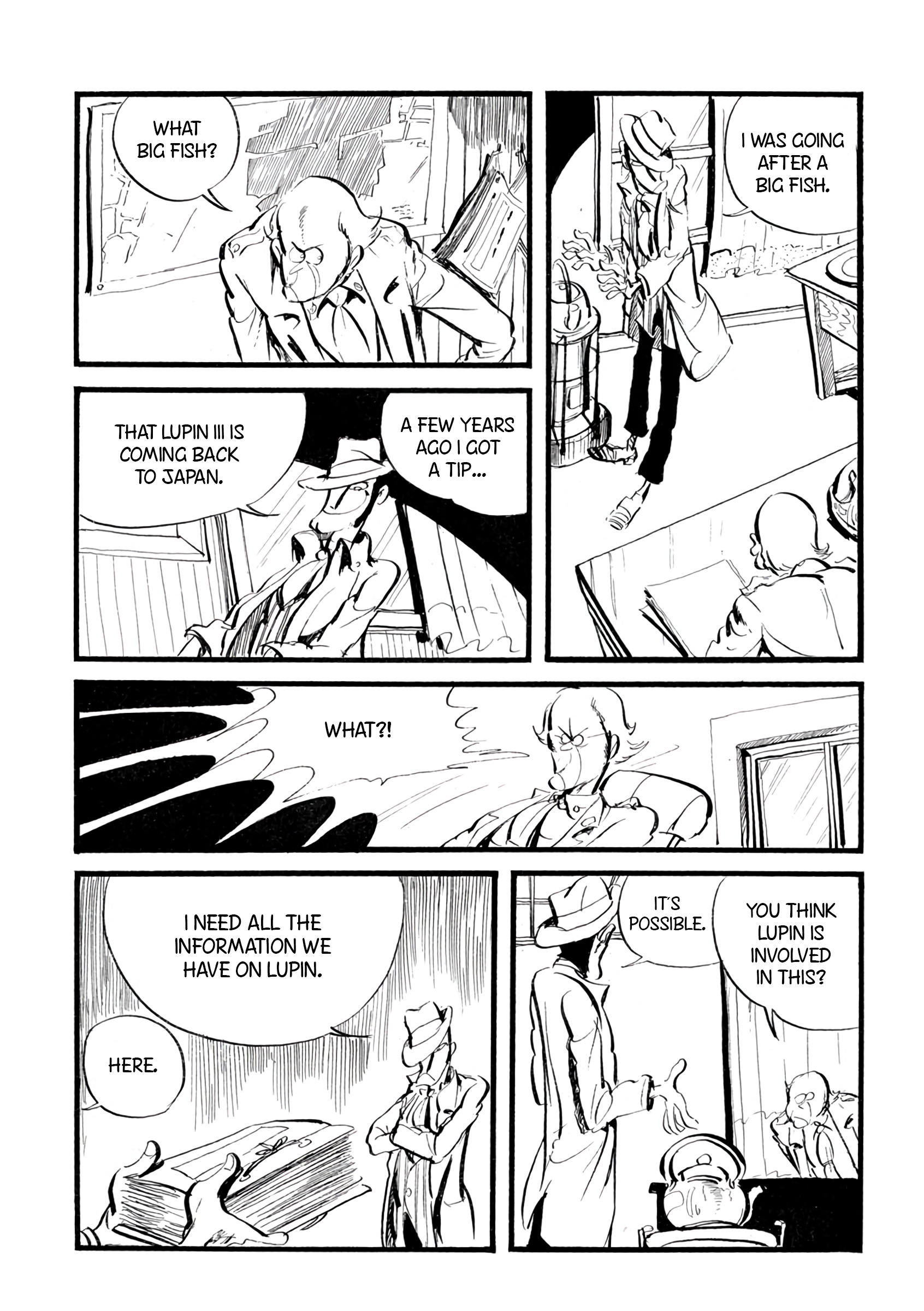 Lupin III: Uncollected Works Tankobon Lupin III Gaiden 第12页