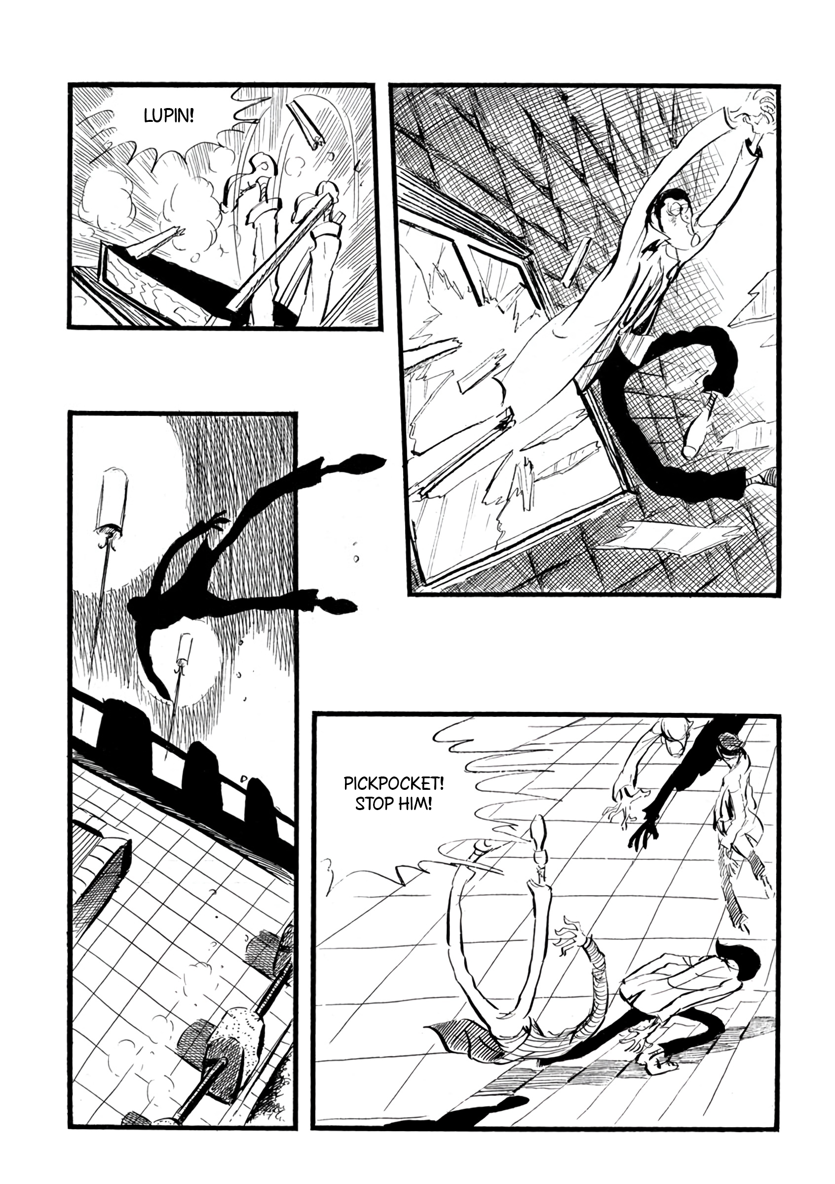 Lupin III: Uncollected Works Tankobon Lupin III Gaiden 第14页
