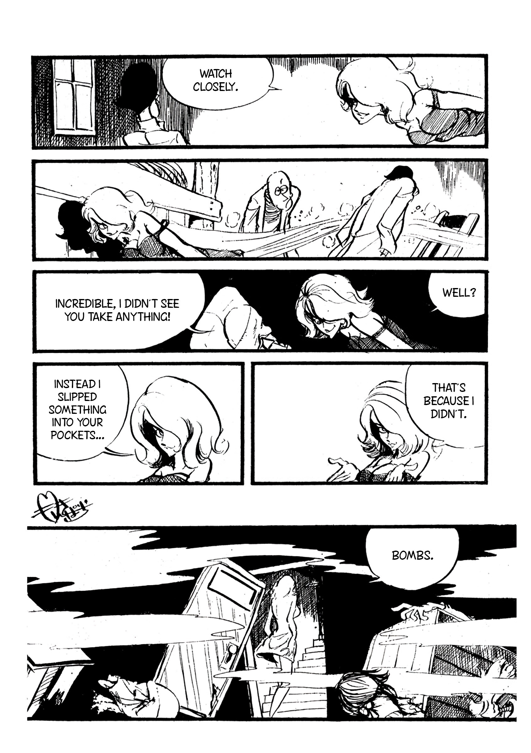 Lupin III: Uncollected Works Tankobon Lupin III Gaiden 第23页