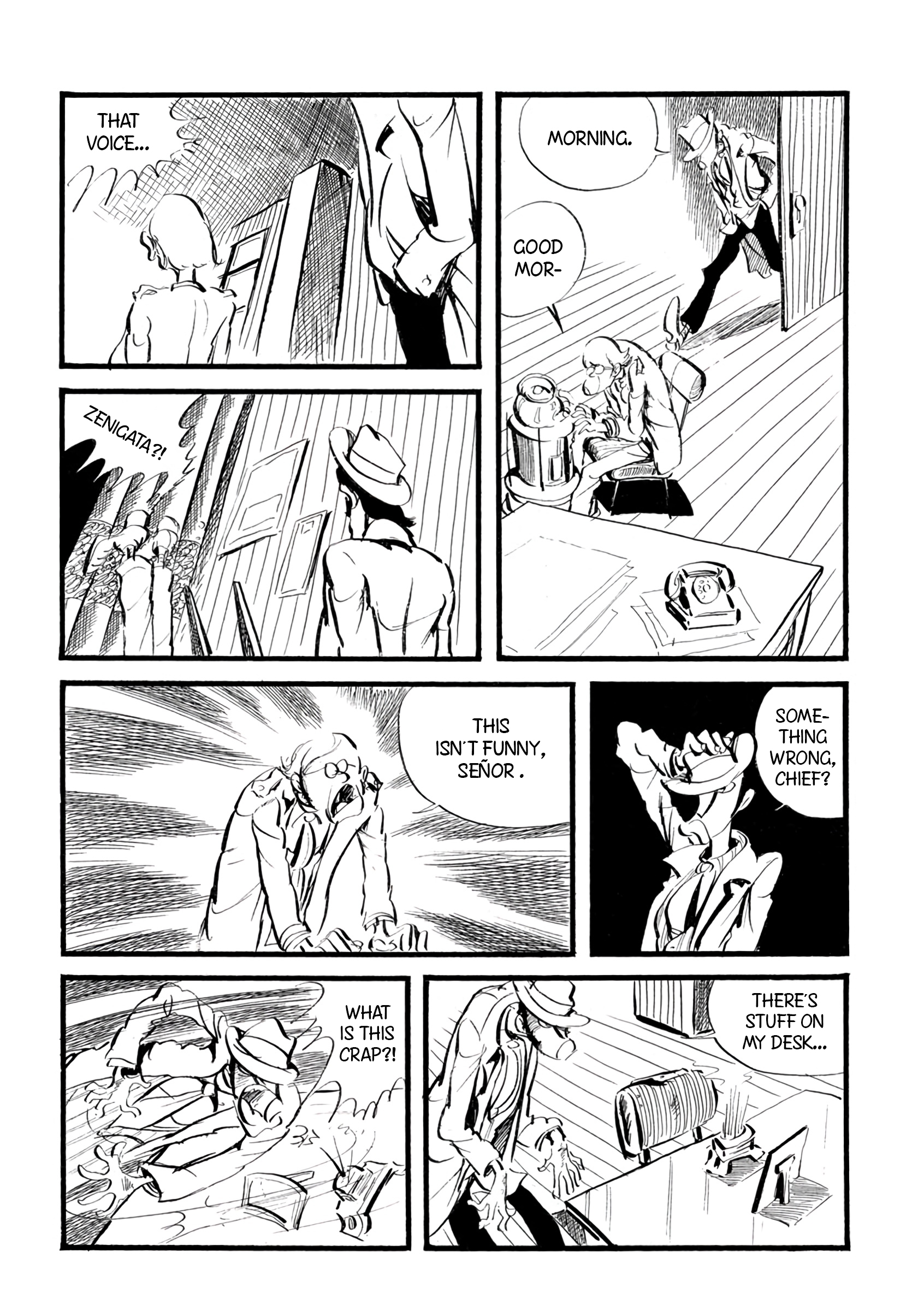 Lupin III: Uncollected Works Tankobon Lupin III Gaiden 第9页