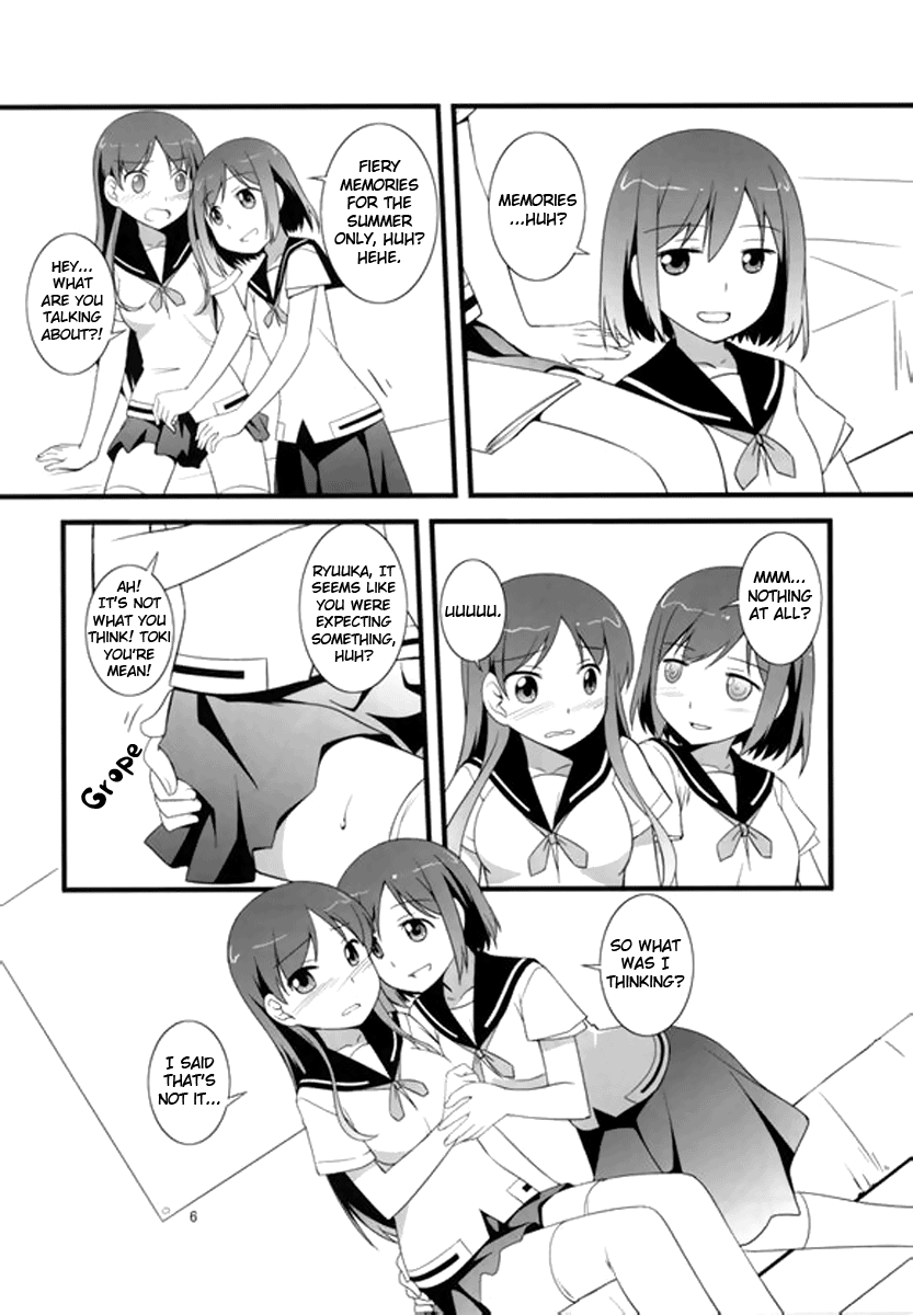 Saki - Sou Da! Hishochi ni Ikou! (Doujinshi) 第6页