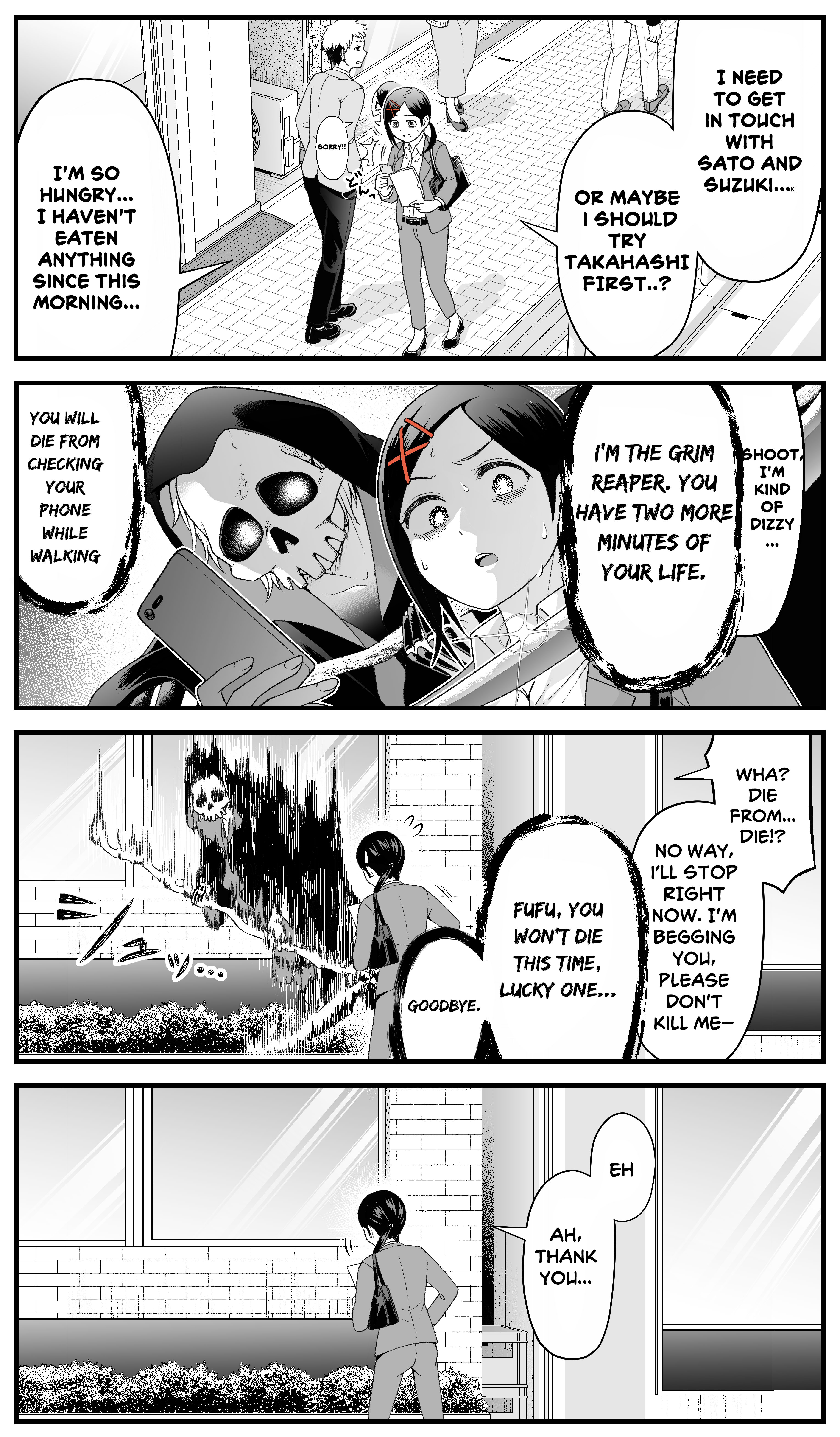 I Was Pronounced Dead by The Kind Grim Reaper 第1页