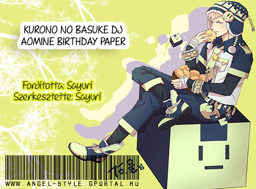 Kuroko no Basuke - Aomine Birthday Paper (Doujinshi) 第7页