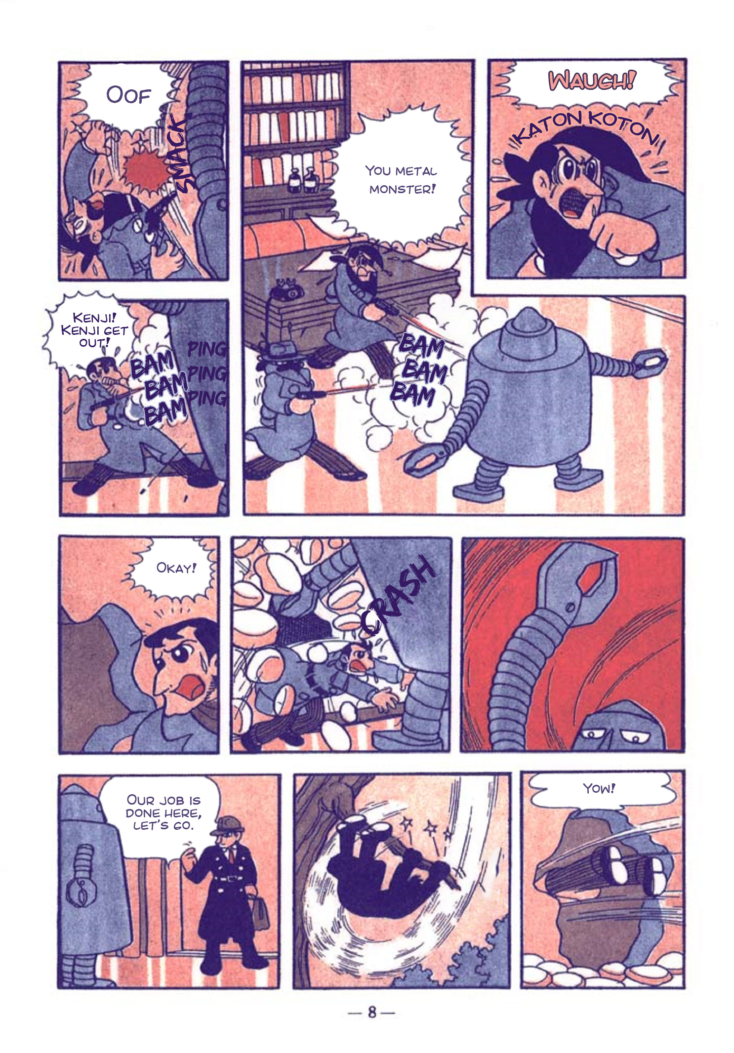 Tetsujin No. 28 Full Length Detective Manga Tetsujin Appears 第11页