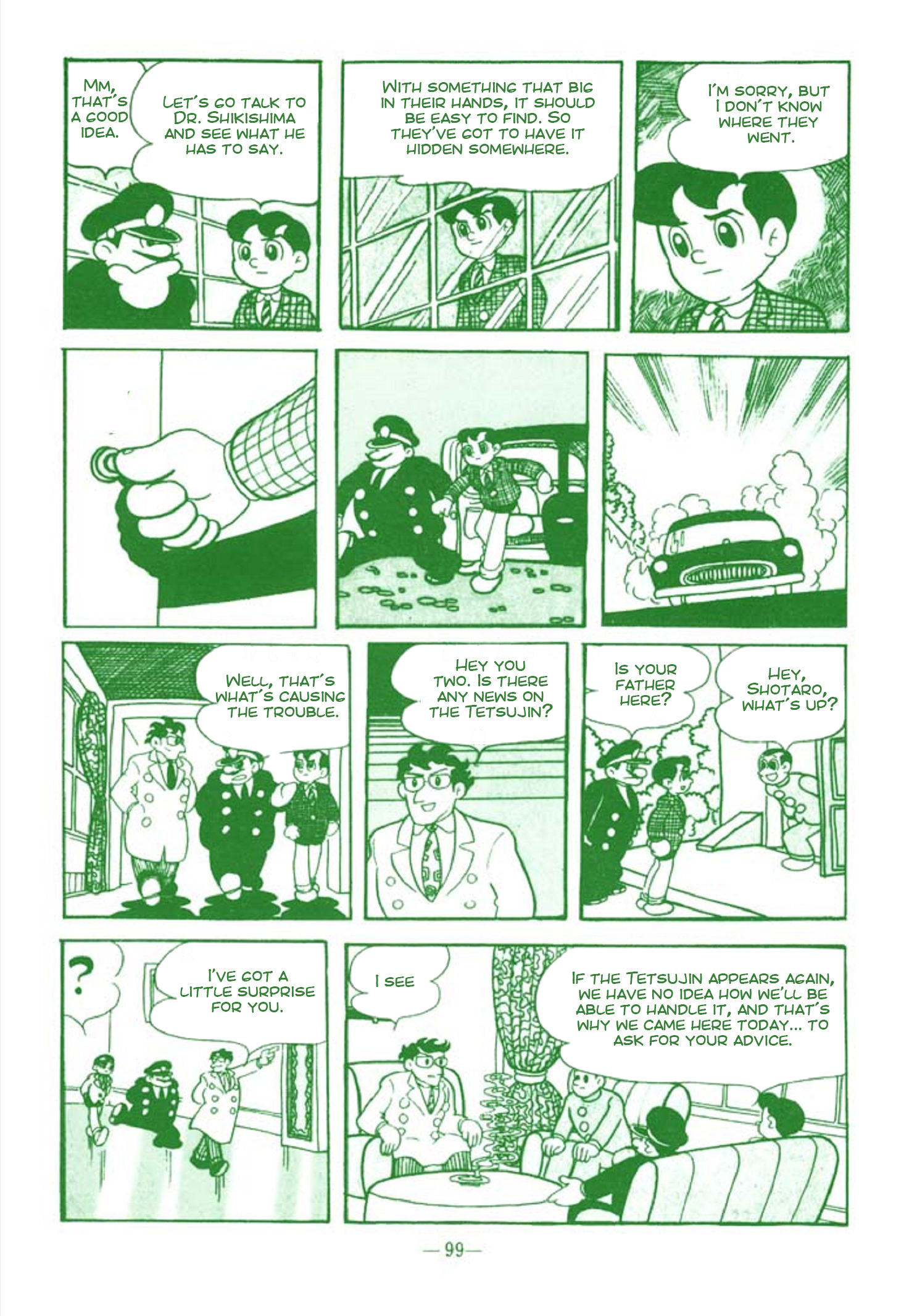 Tetsujin No. 28 Full Length Detective Manga Tetsujin Appears 第102页