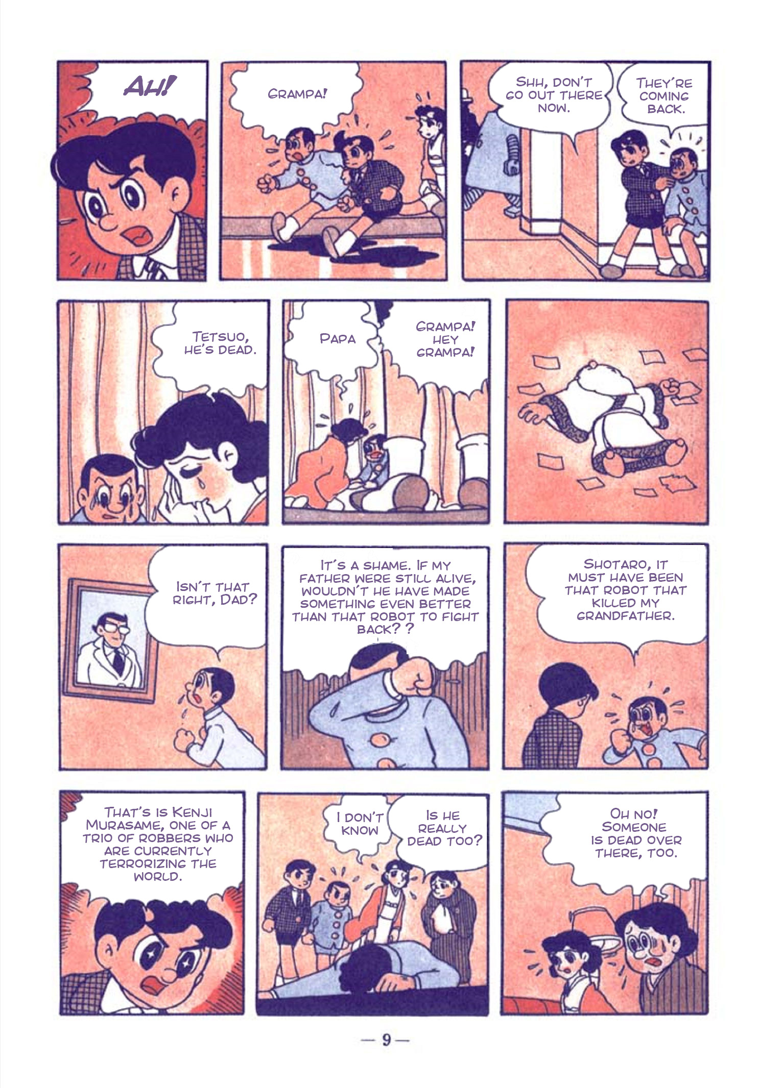 Tetsujin No. 28 Full Length Detective Manga Tetsujin Appears 第12页