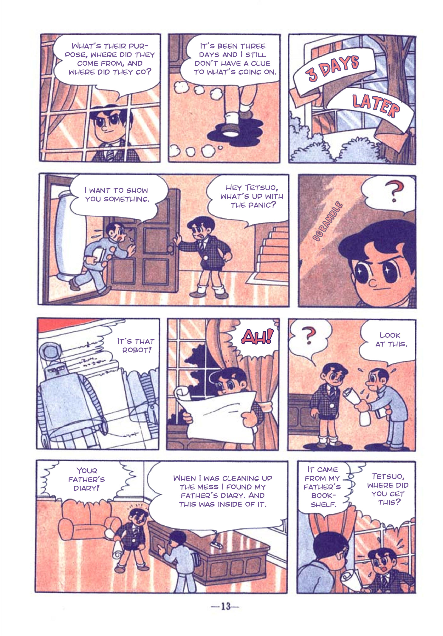 Tetsujin No. 28 Full Length Detective Manga Tetsujin Appears 第16页