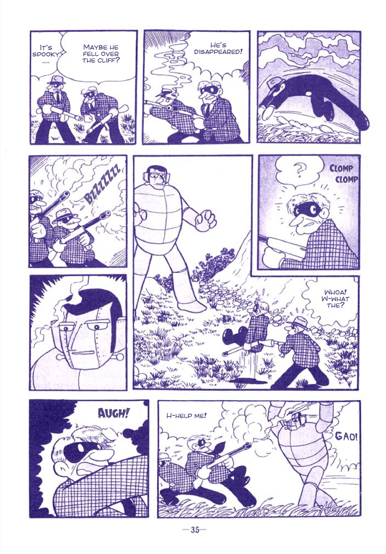 Tetsujin No. 28 Full Length Detective Manga Tetsujin Appears 第38页