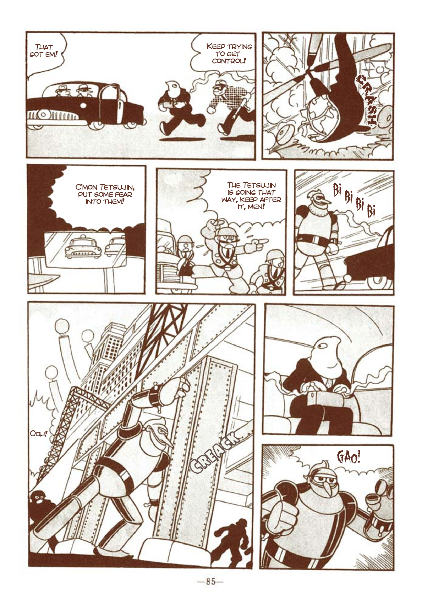 Tetsujin No. 28 Full Length Detective Manga Tetsujin Appears 第88页