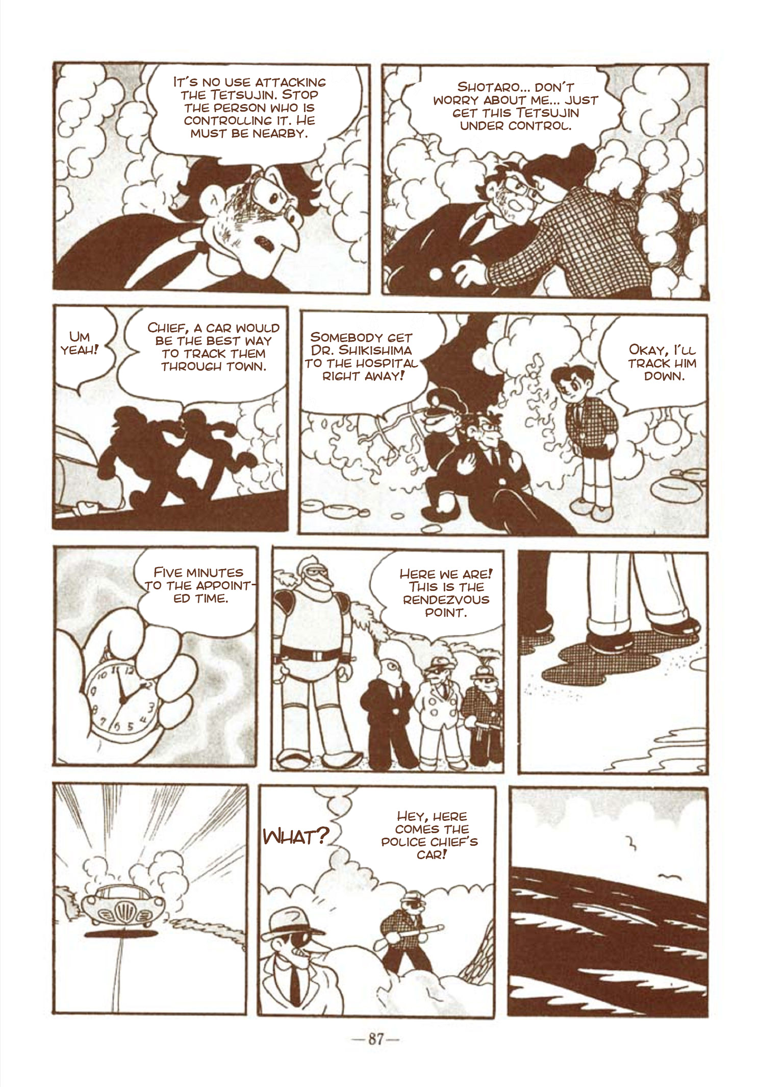 Tetsujin No. 28 Full Length Detective Manga Tetsujin Appears 第90页