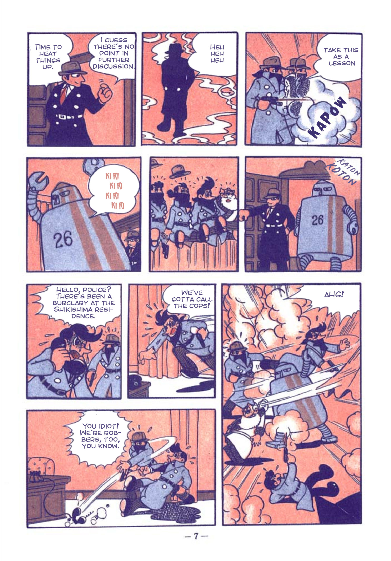Tetsujin No. 28 Full Length Detective Manga Tetsujin Appears 第10页