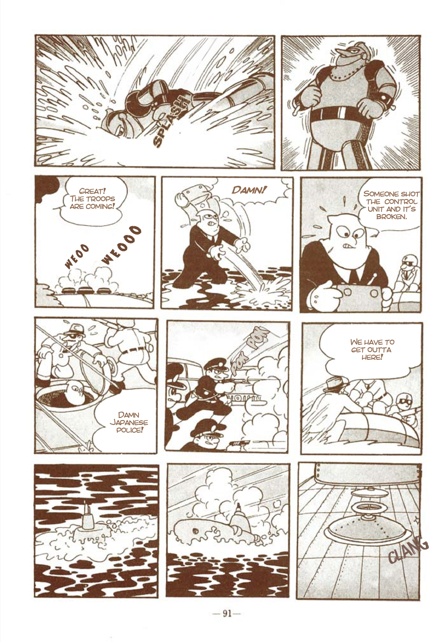 Tetsujin No. 28 Full Length Detective Manga Tetsujin Appears 第94页