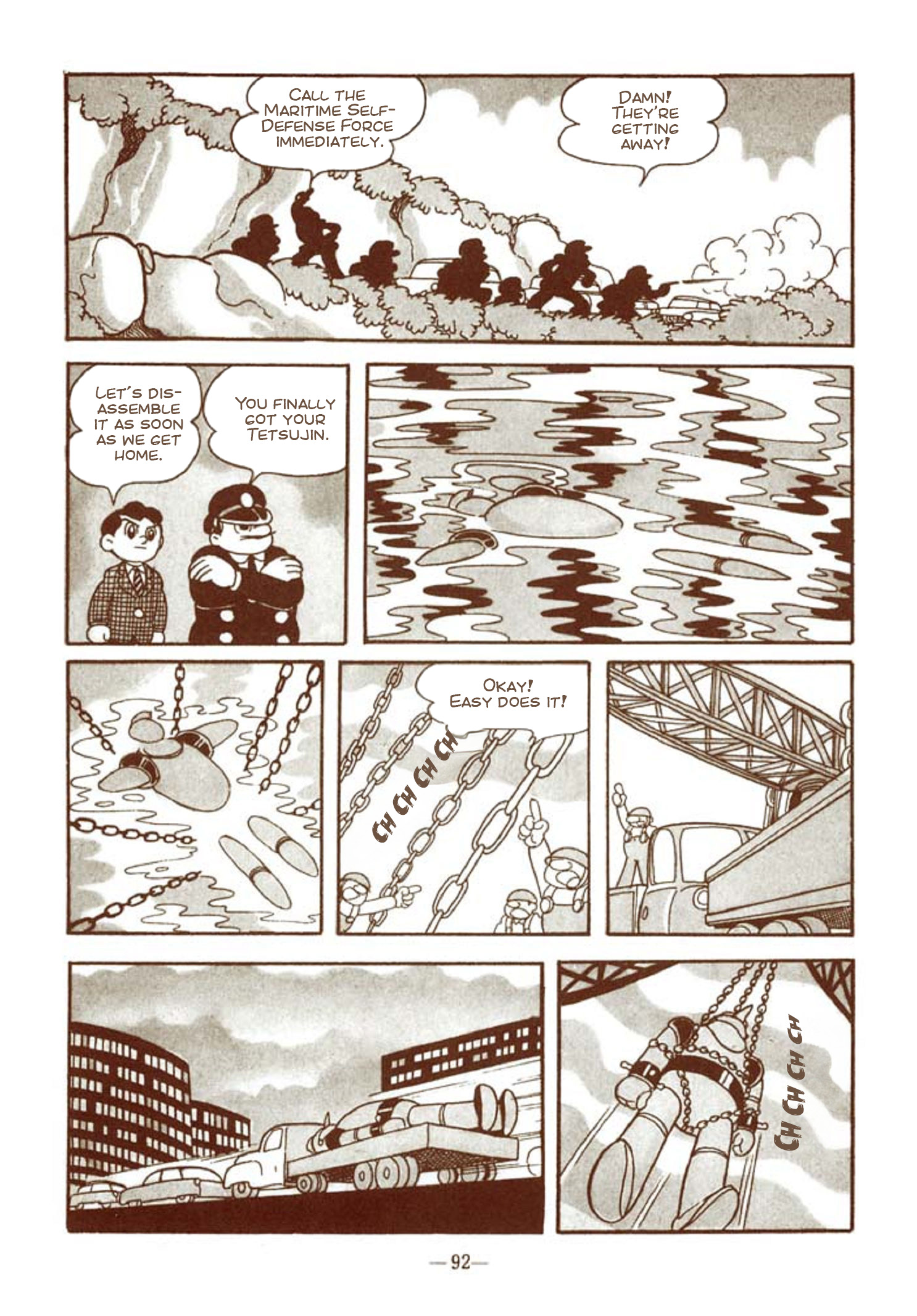 Tetsujin No. 28 Full Length Detective Manga Tetsujin Appears 第95页