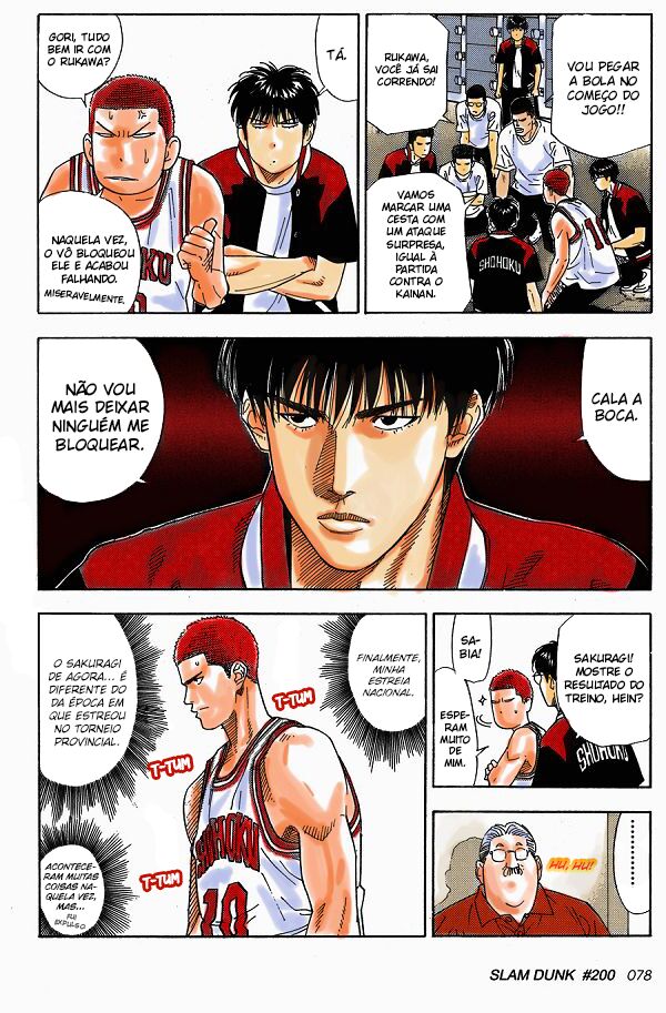 Slam Dunk! (Fan Colored) Toyotama Rank A e Shohoku Rank C 第14页