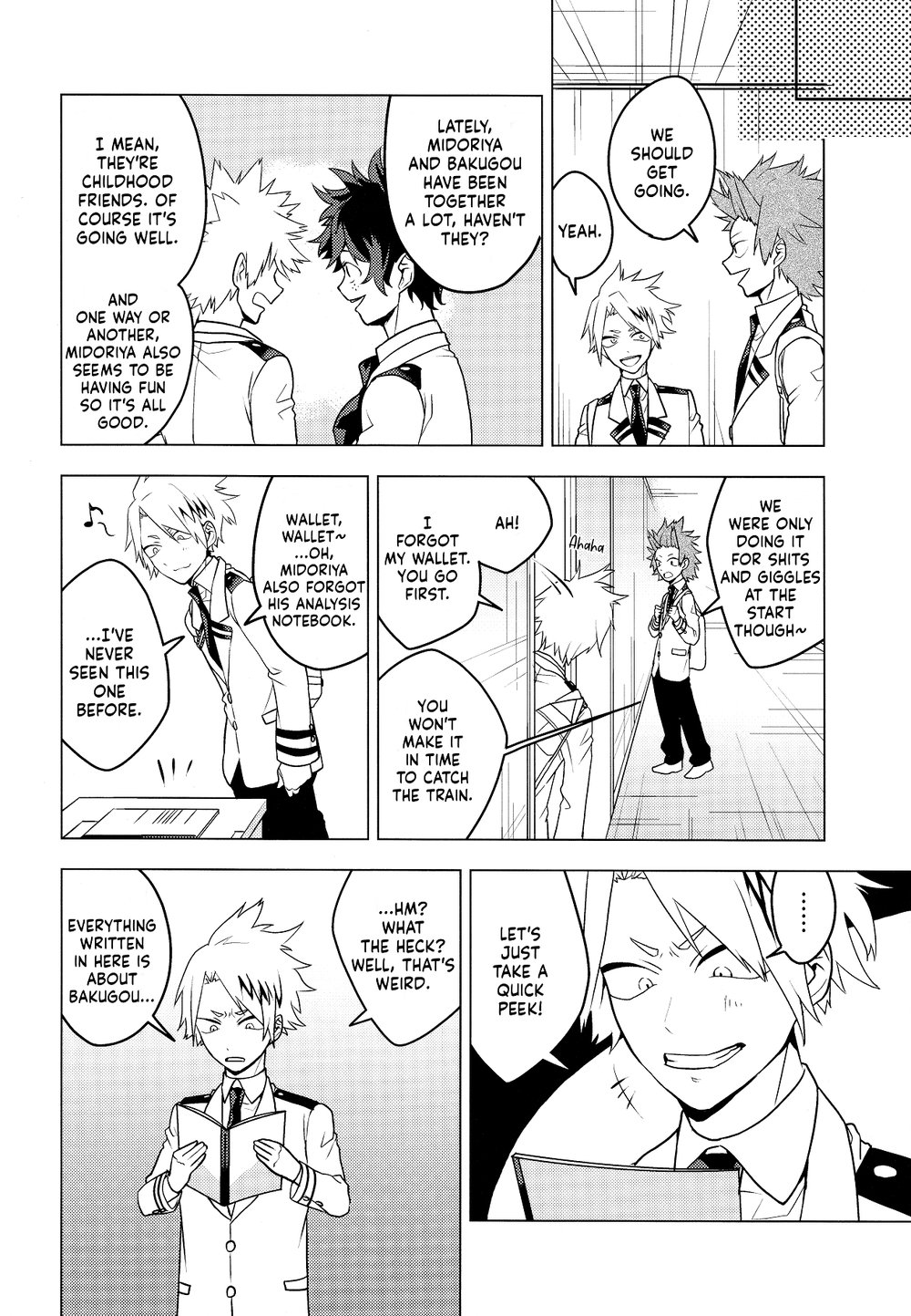 My Hero Academia - Bunseki Notebook (Doujinshi) Oneshot 第13页