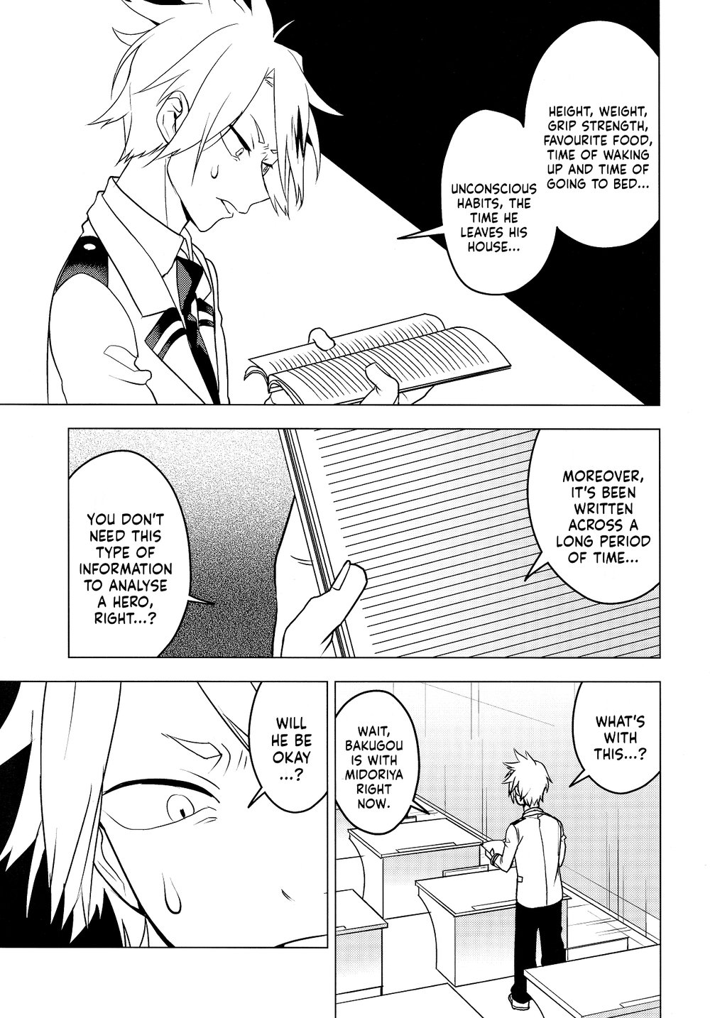 My Hero Academia - Bunseki Notebook (Doujinshi) Oneshot 第14页