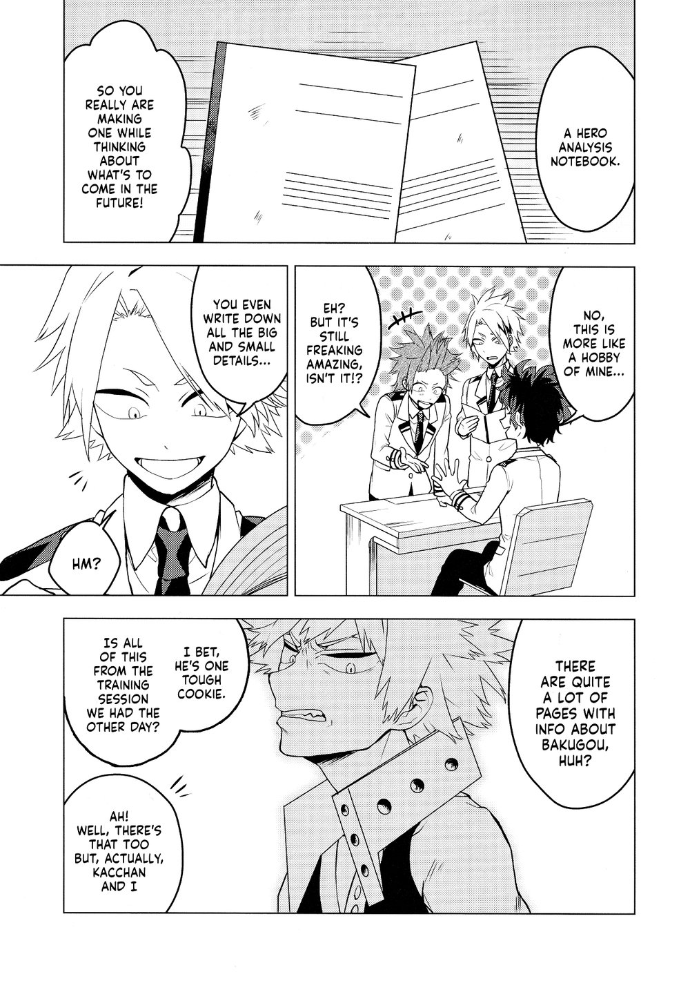 My Hero Academia - Bunseki Notebook (Doujinshi) 第4页
