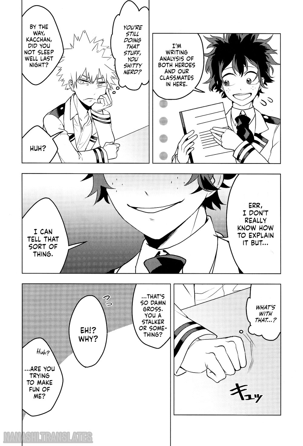 My Hero Academia - Bunseki Notebook (Doujinshi) Oneshot 第10页