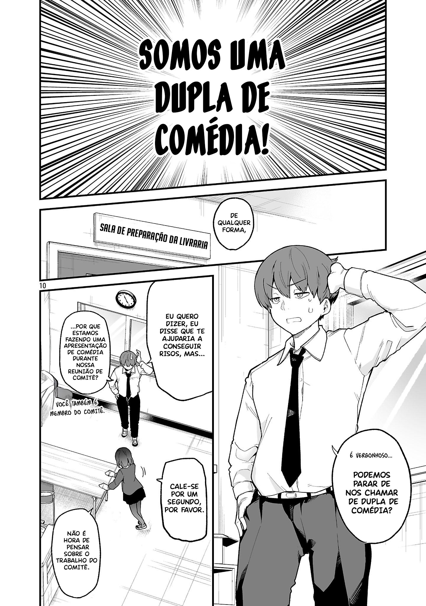 Onegai Desu Kara Uketekure Eu devo fazê-los rir! 第10页