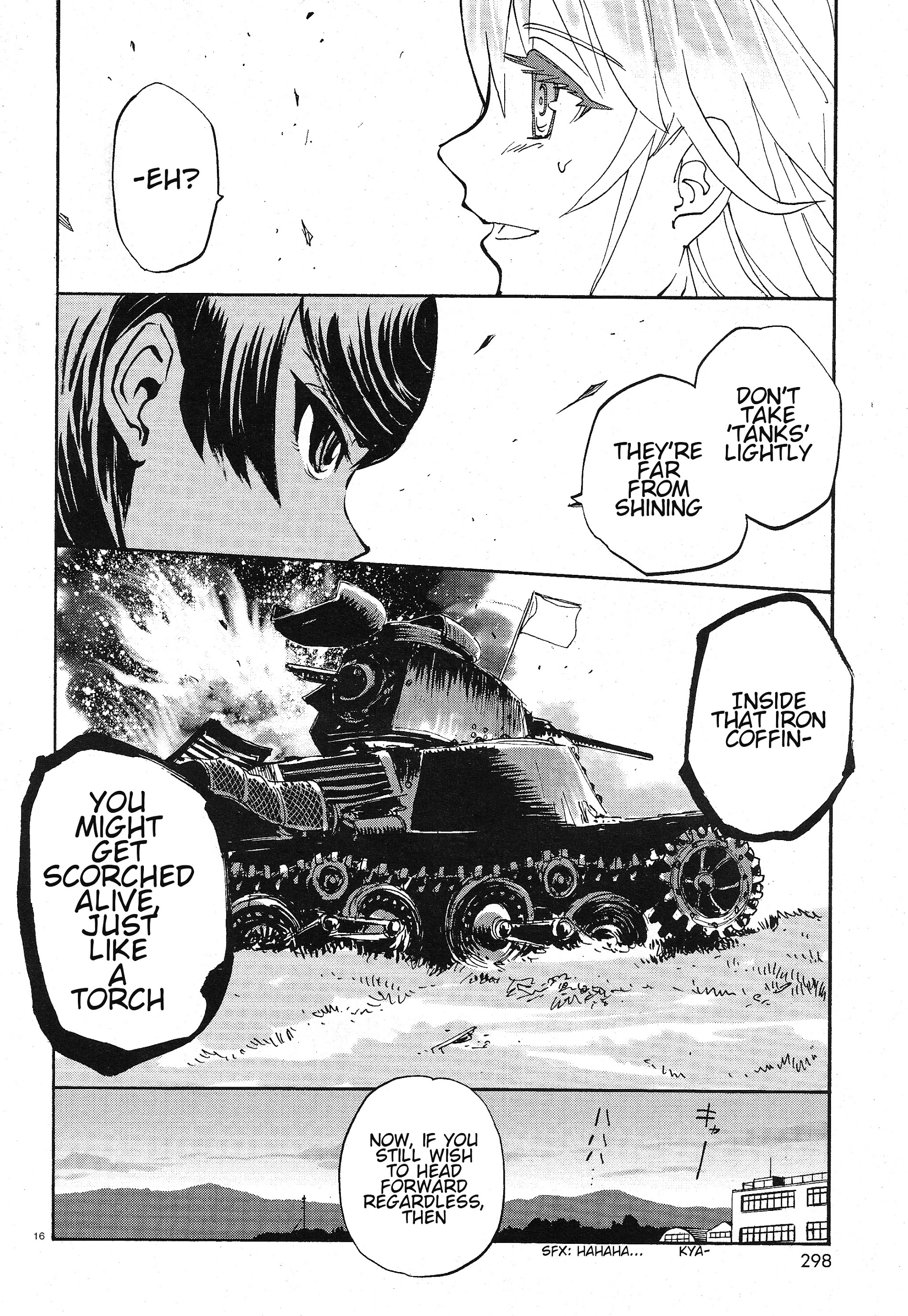 Girls und Panzer: Ribbon no Musha The two's encounter 第16页