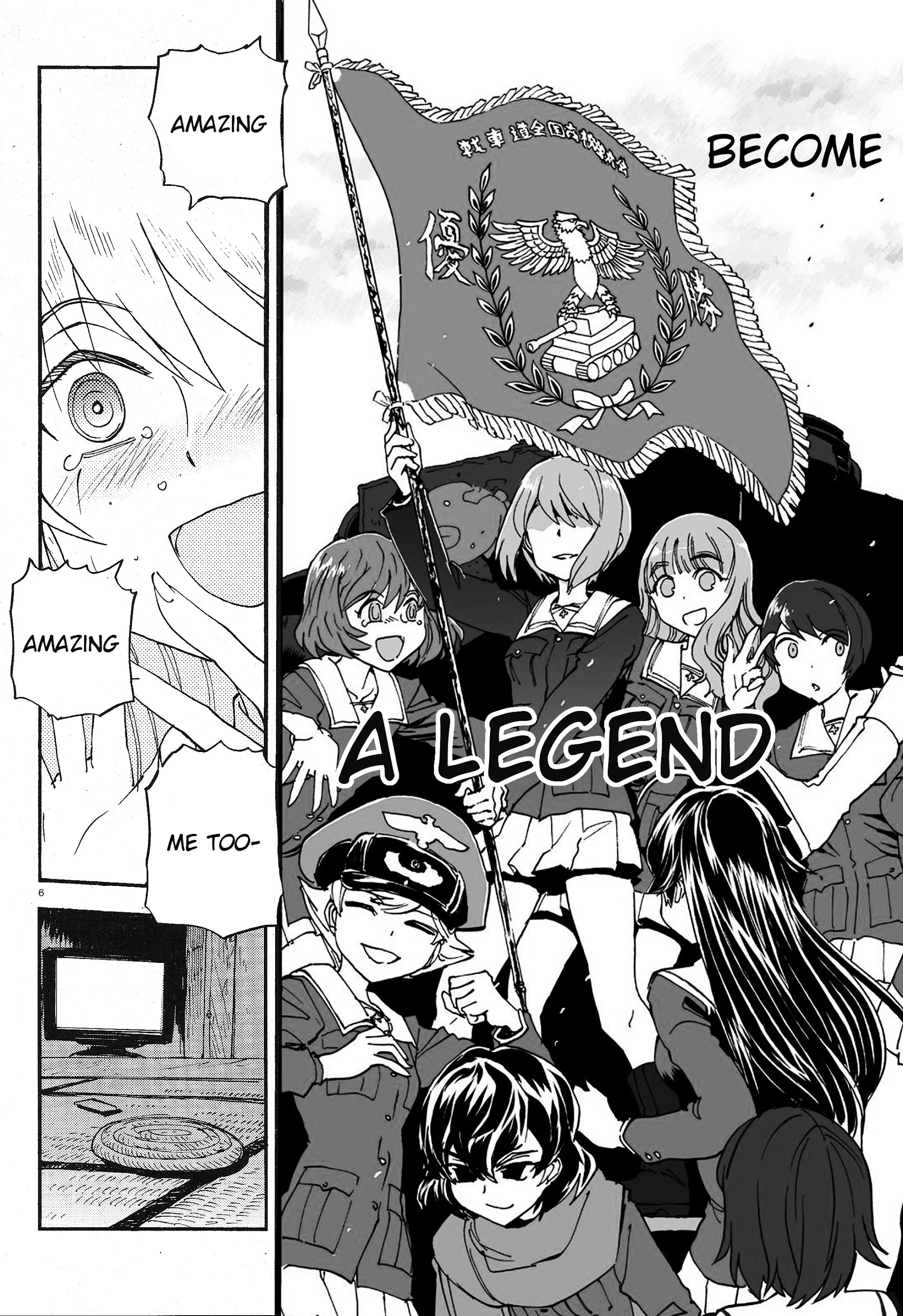 Girls und Panzer: Ribbon no Musha The two's encounter 第6页