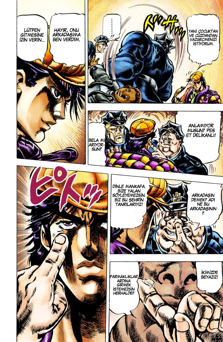 JoJo's Bizarre Adventure, Part 2: Battle Tendency (Official Colored) New York'un Joseph Joestar'ı 第10页