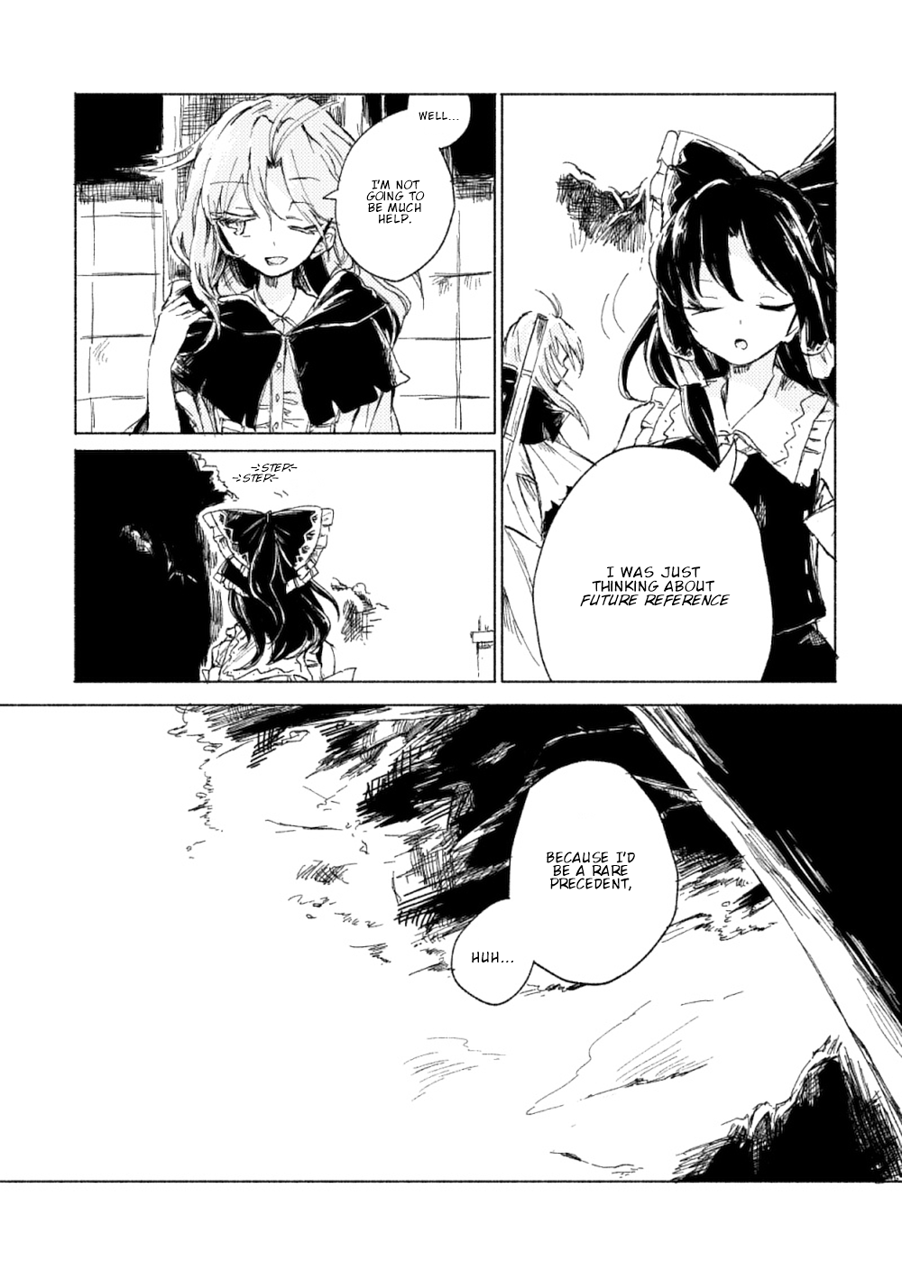 Touhou - Tokifuserareta Mysterious (Doujinshi) Reflecting That Sky 第13页