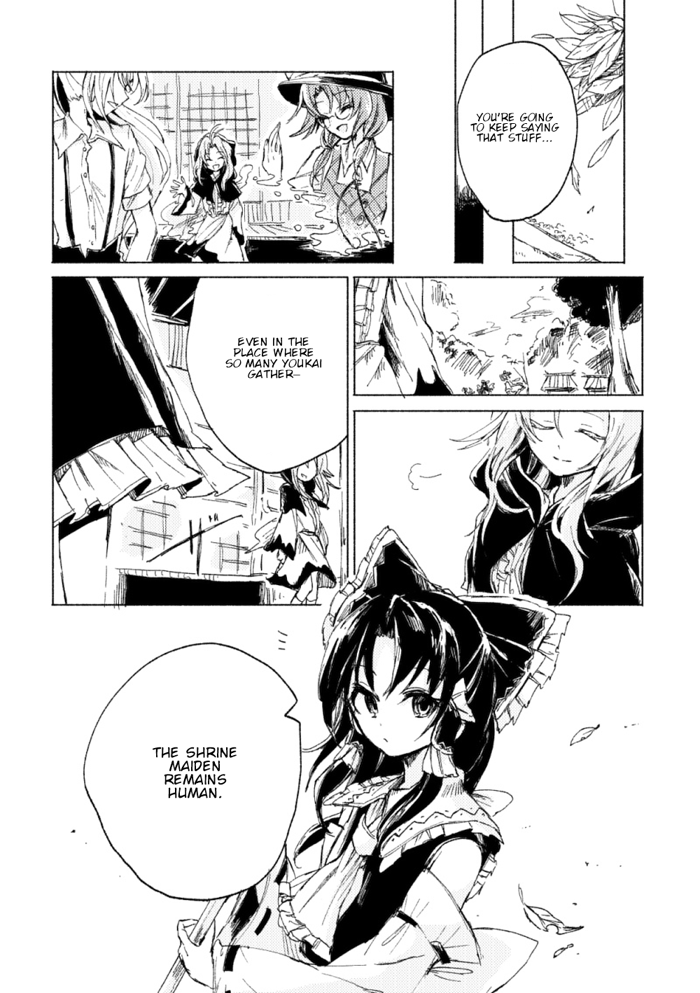 Touhou - Tokifuserareta Mysterious (Doujinshi) Reflecting That Sky 第8页