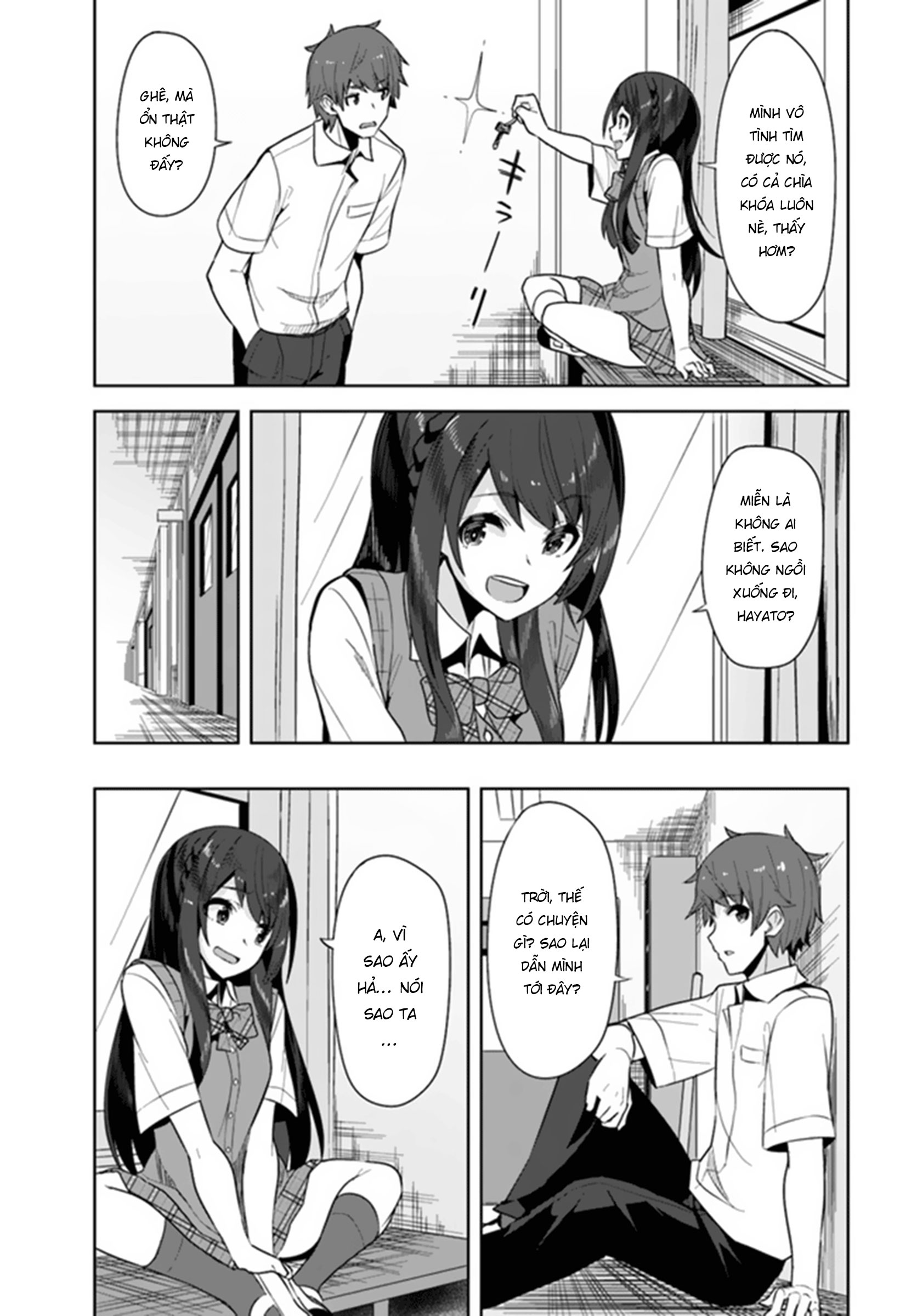 Tenkousaki no Seiso Karen na Bishoujo ga, Mukashi Danshi to Omotte Issho ni Asonda Osananajimi datta Ken Lời hứa 第26页