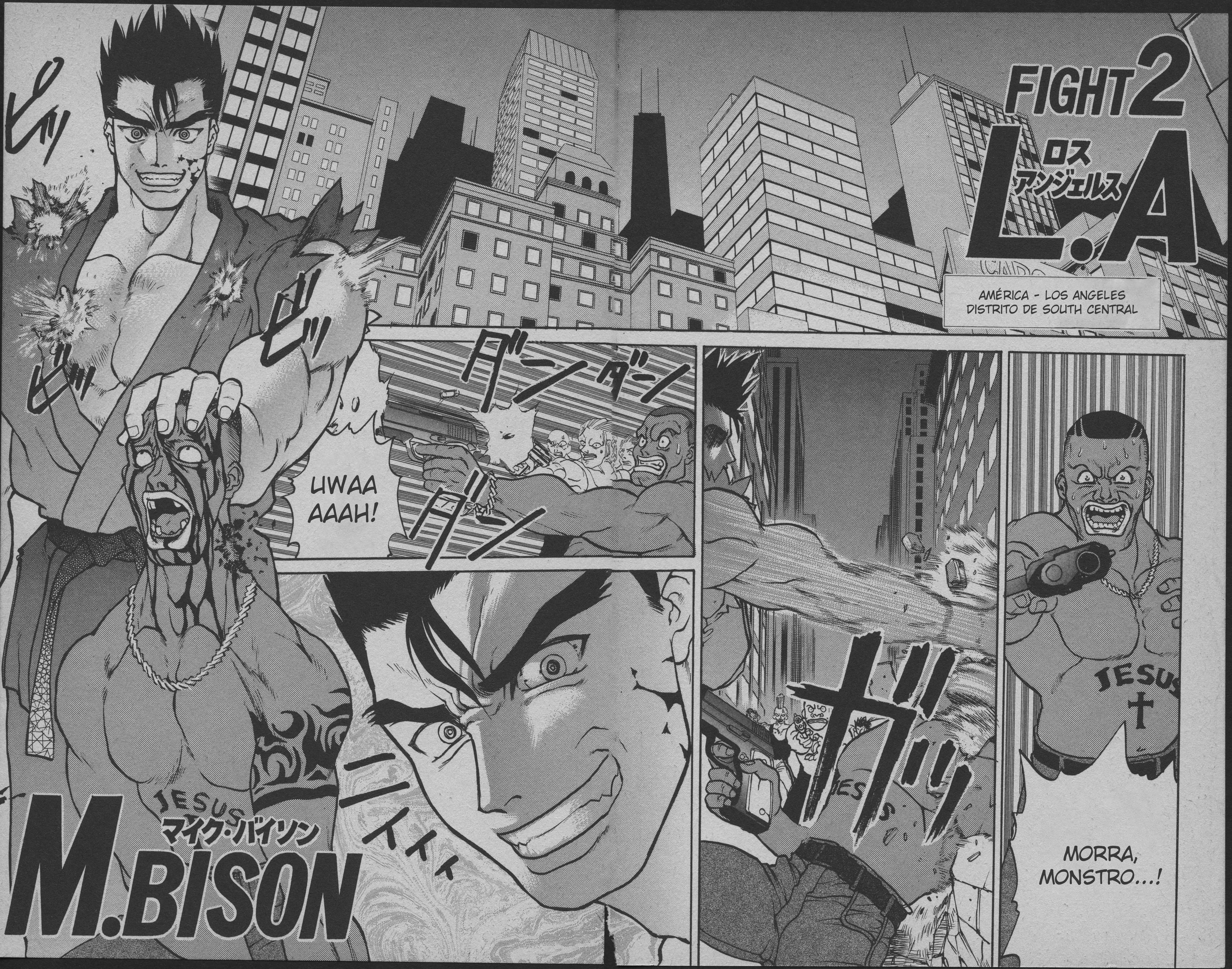 Street Fighter II V Retsuden: Shoryu's Conquest Fight 2 - Los Angeles 第1页