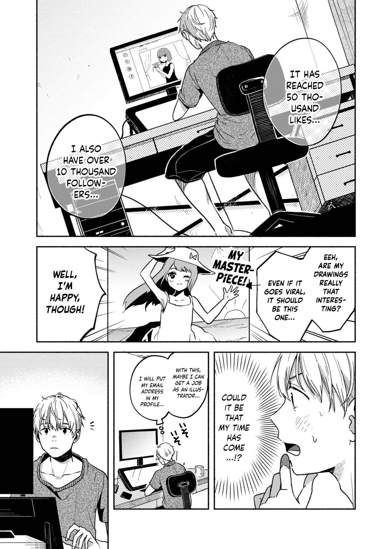 Kimi no Fude wo Oritai Mantohihi Risumaru 第14页