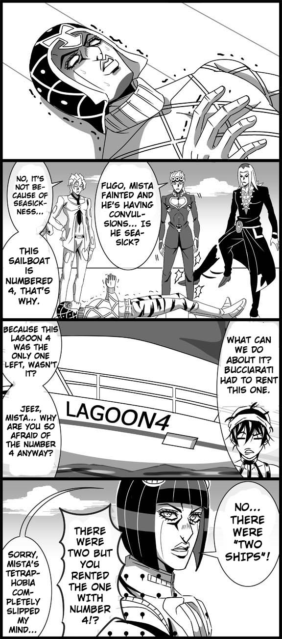Jojo's Bizarre Adventure - GioGio's Bizarre Treasure Hunt (Doujinshi) Ch. 2 第4页