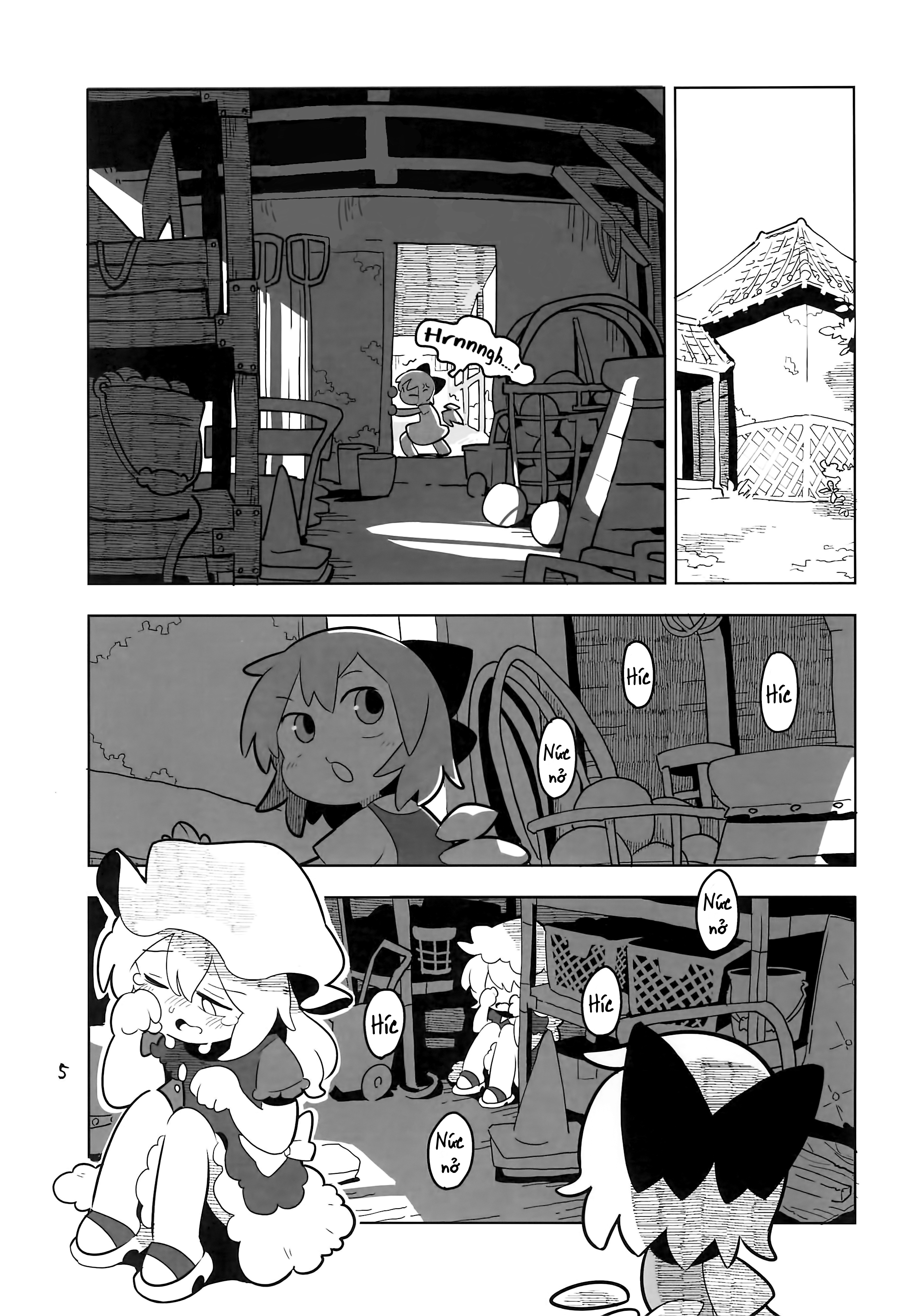 Touhou - Atai to Maigo (Doujinshi) Oneshot 第5页