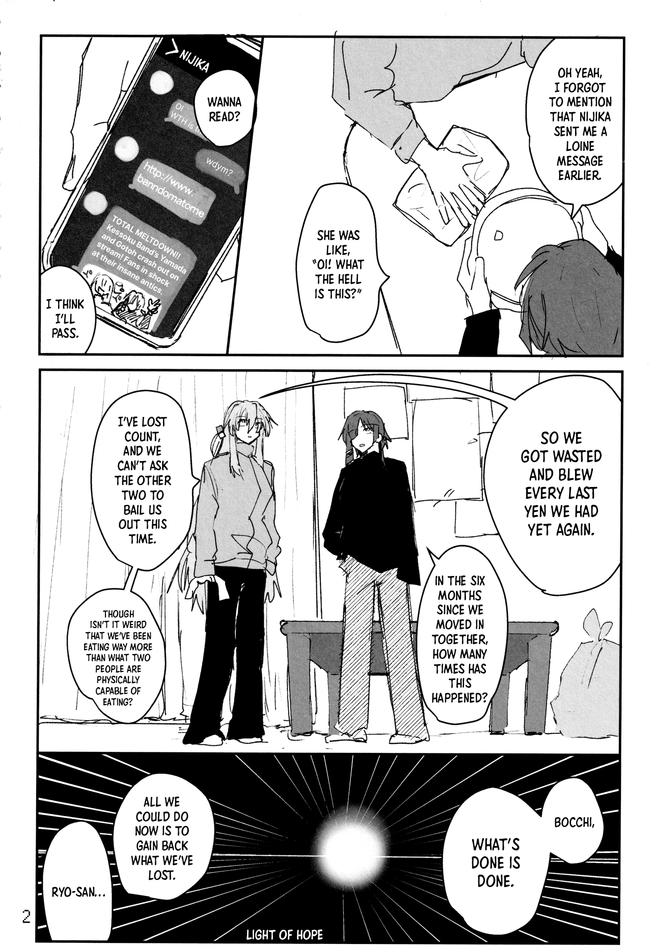 Bocchi the Rock! - Broke Quest (Doujinshi) 第3页
