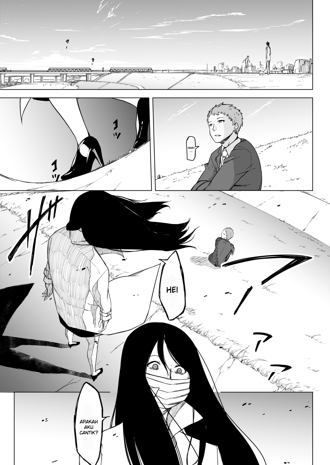 The Man and the Slit-Mouthed Woman 第1页