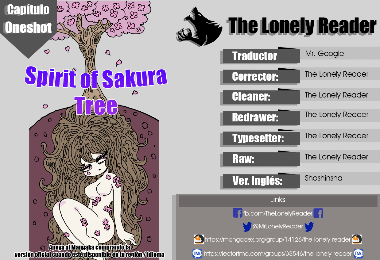 Spirit of Sakura Tree Oneshot 第1页