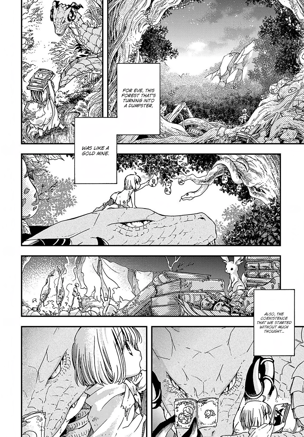 Hone Dragon no Mana Musume The old dragon is not dead yet 第18页