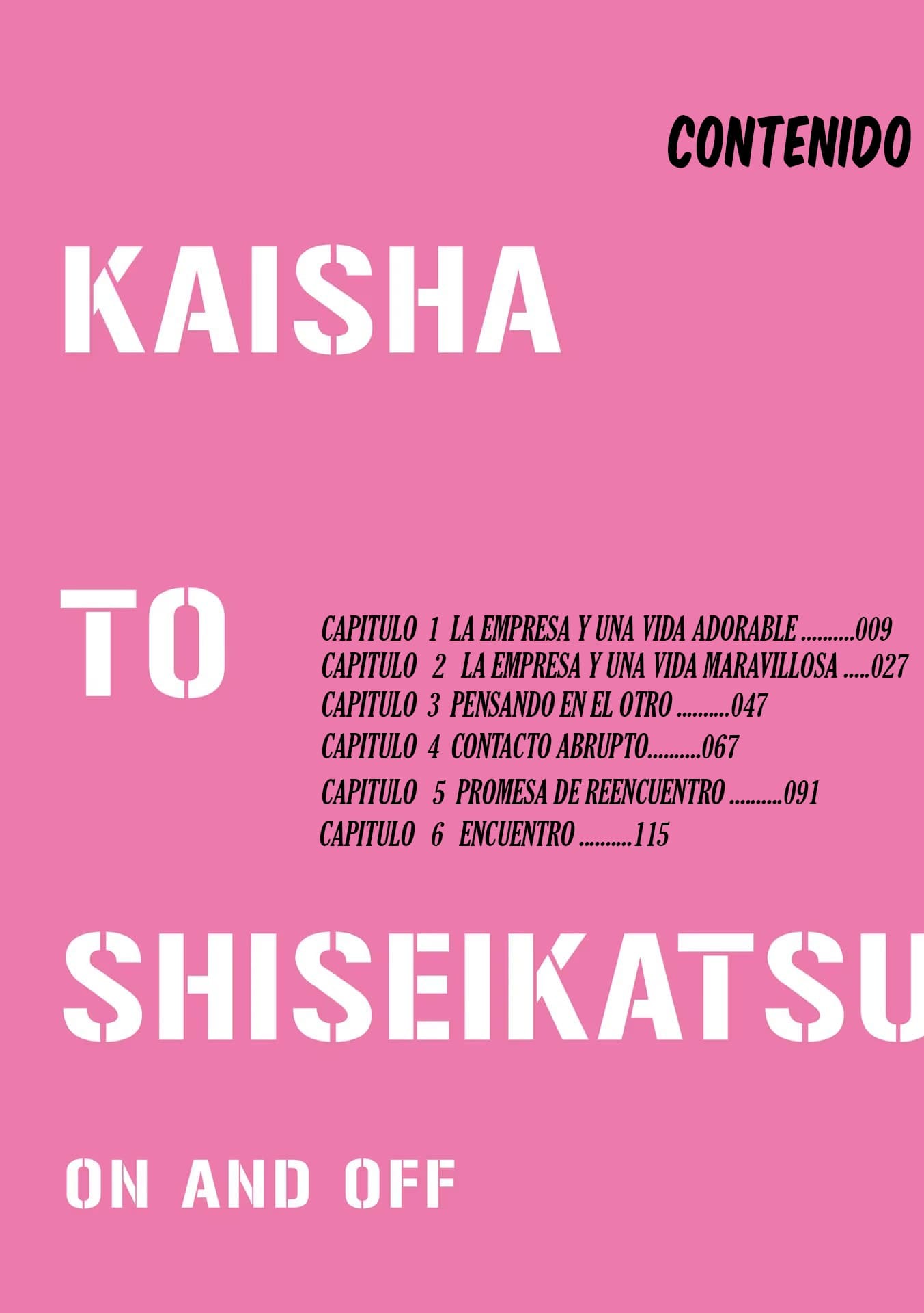 Kaisha to Shiseikatsu: On to Off Prólogo 第6页