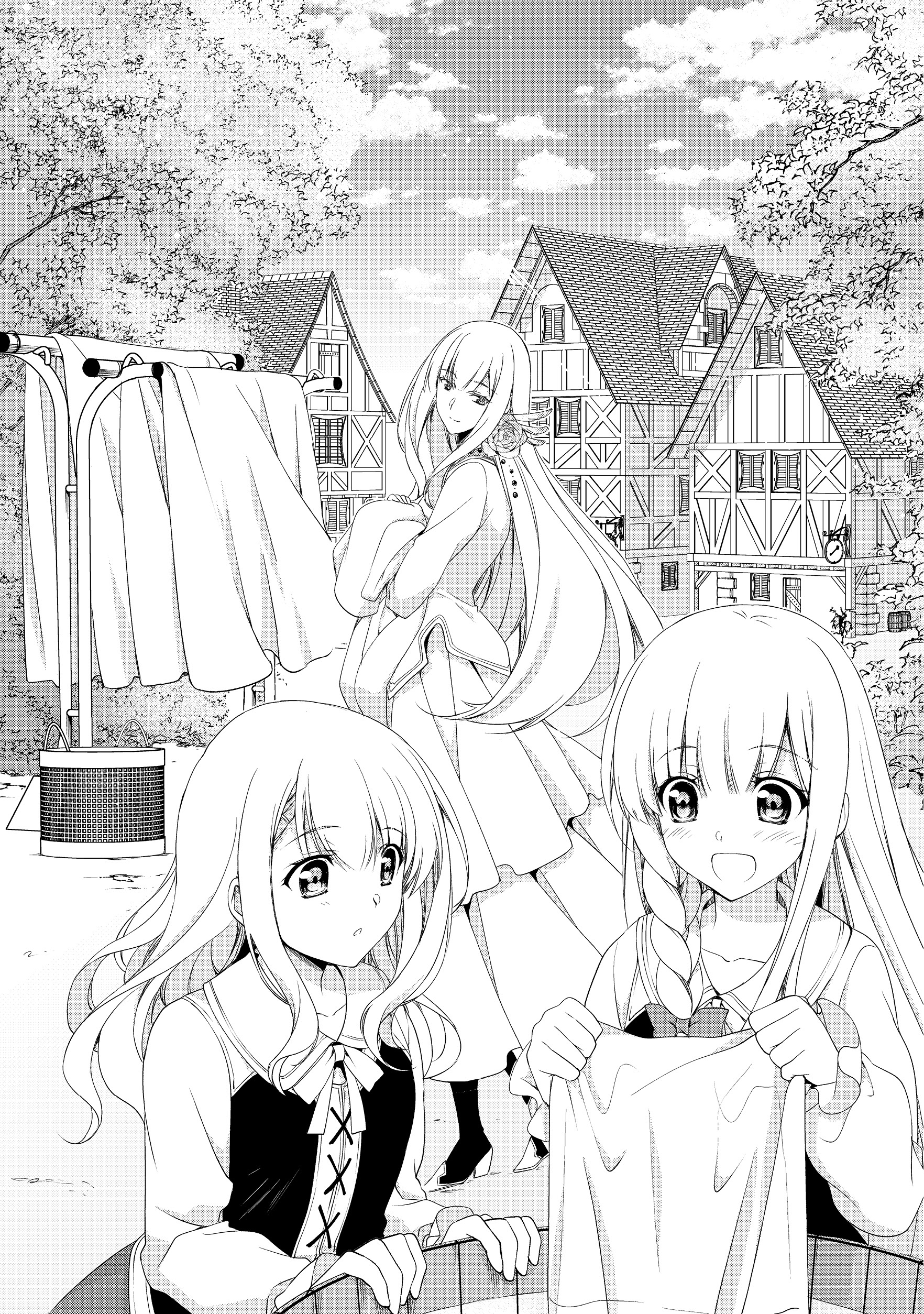 Moto Kizoku Reijou de Mikon no Haha Desuga, Musumetachi ga Kawaii Sugite Boukenshagyo mo Ku ni Narimasen 第6页
