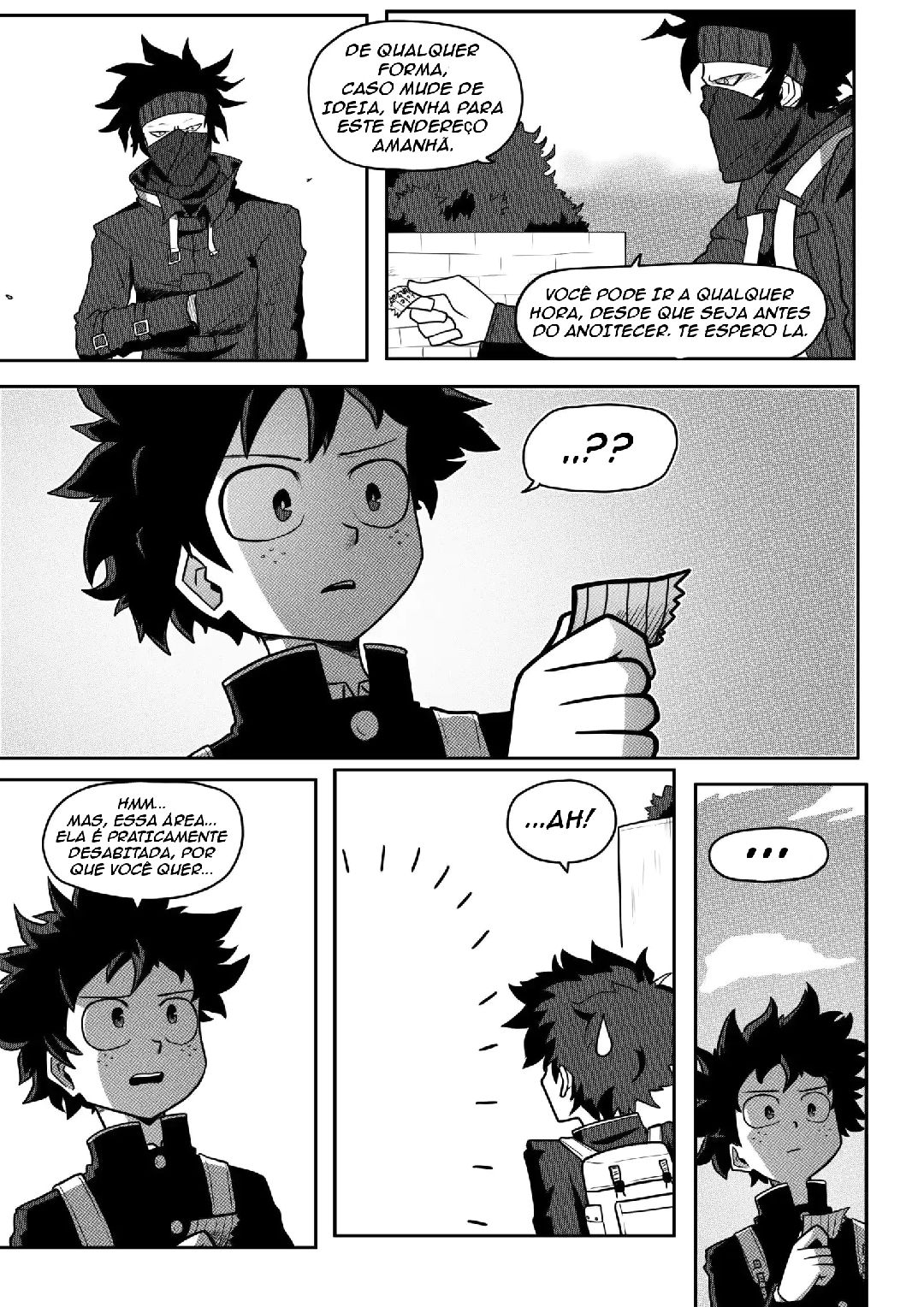 Boku no Hero Academia - True Hero (Doujinshi) A Formação de um Herói 第4页
