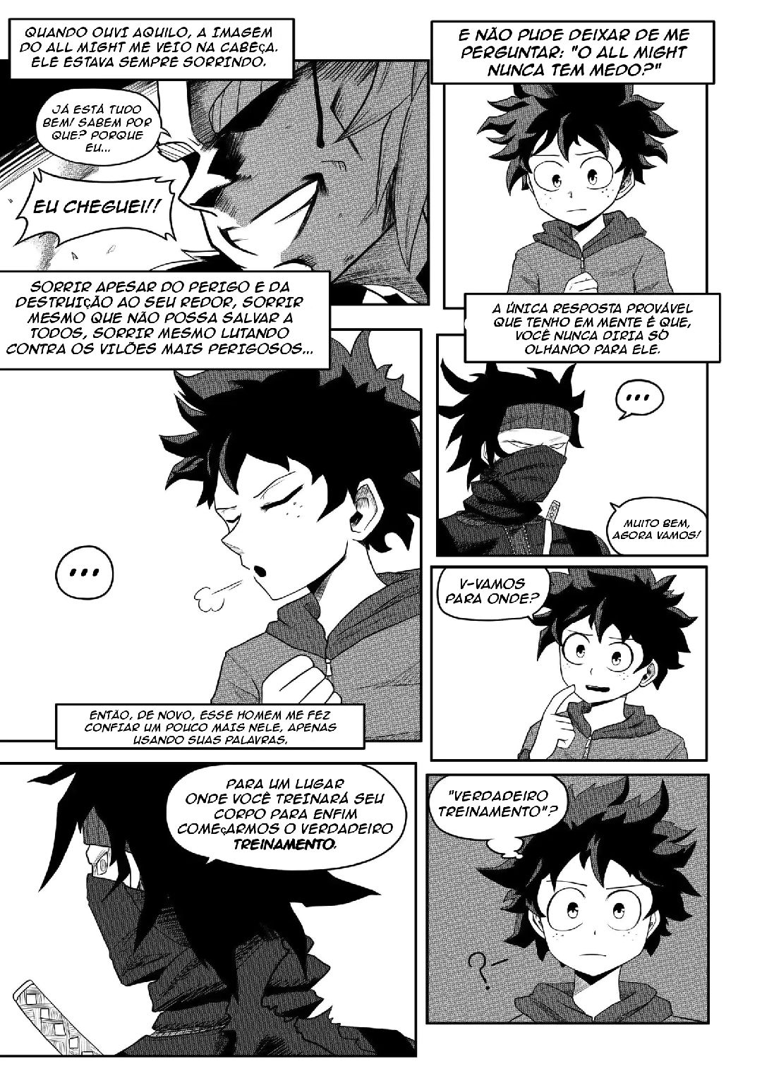 Boku no Hero Academia - True Hero (Doujinshi) A Formação de um Herói 第8页