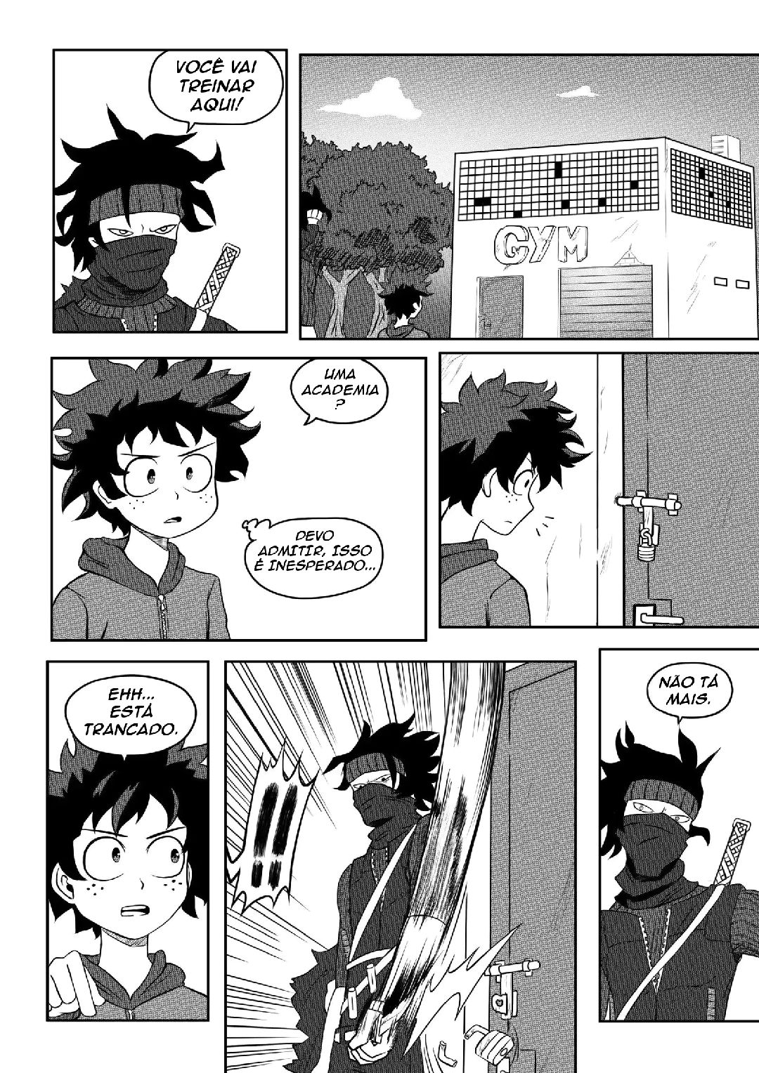 Boku no Hero Academia - True Hero (Doujinshi) A Formação de um Herói 第9页