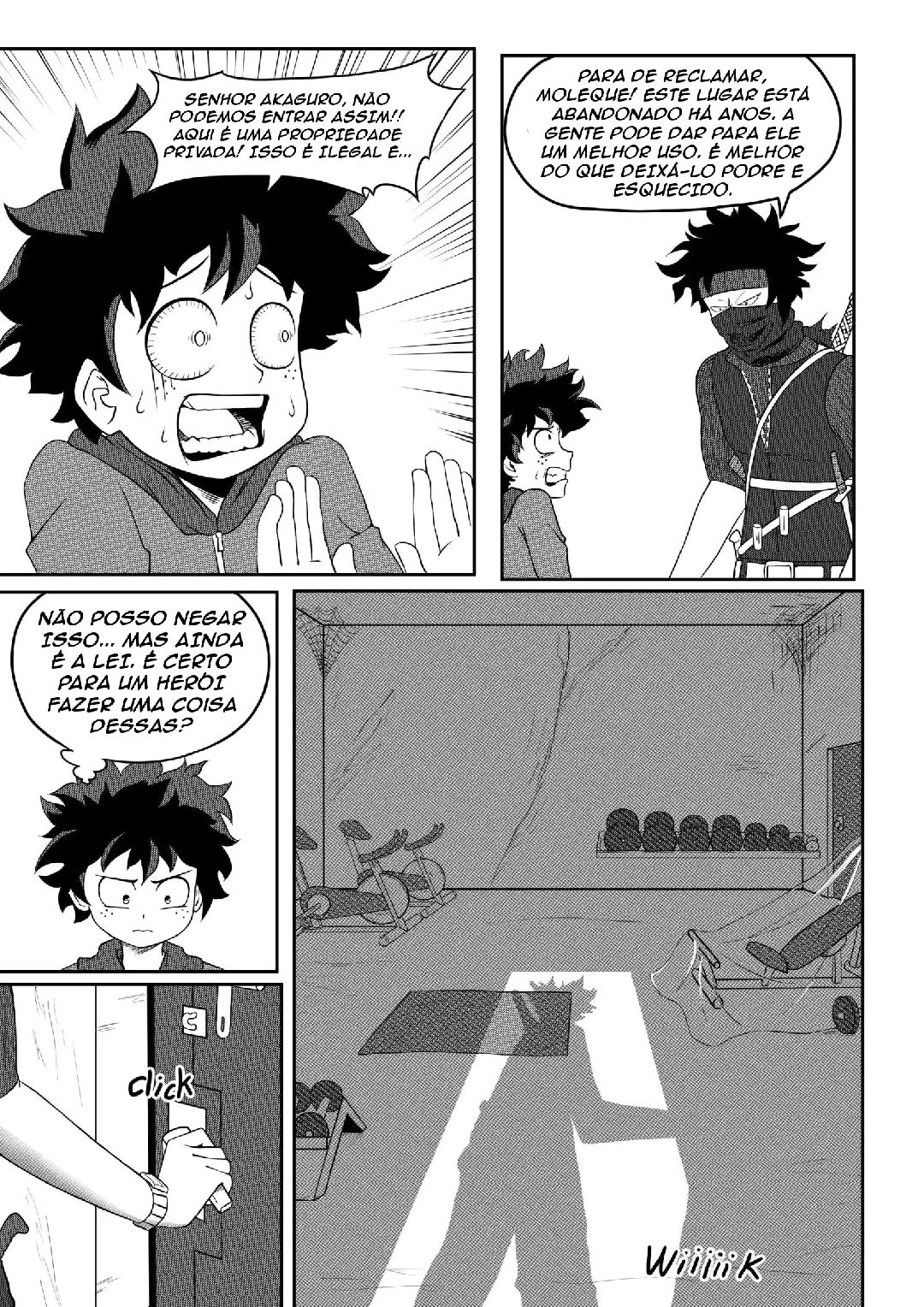 Boku no Hero Academia - True Hero (Doujinshi) A Formação de um Herói 第10页