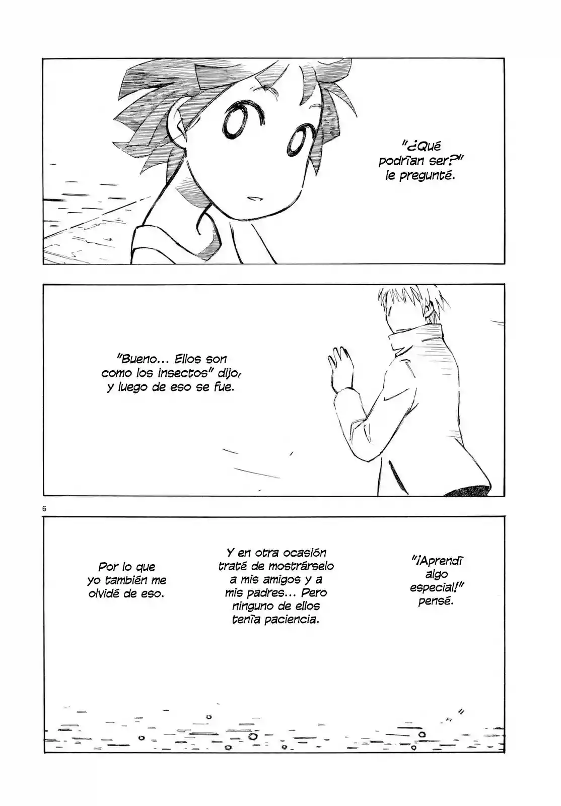 Mushishi: Gaitanshuu Resplandor del Océano 第6页