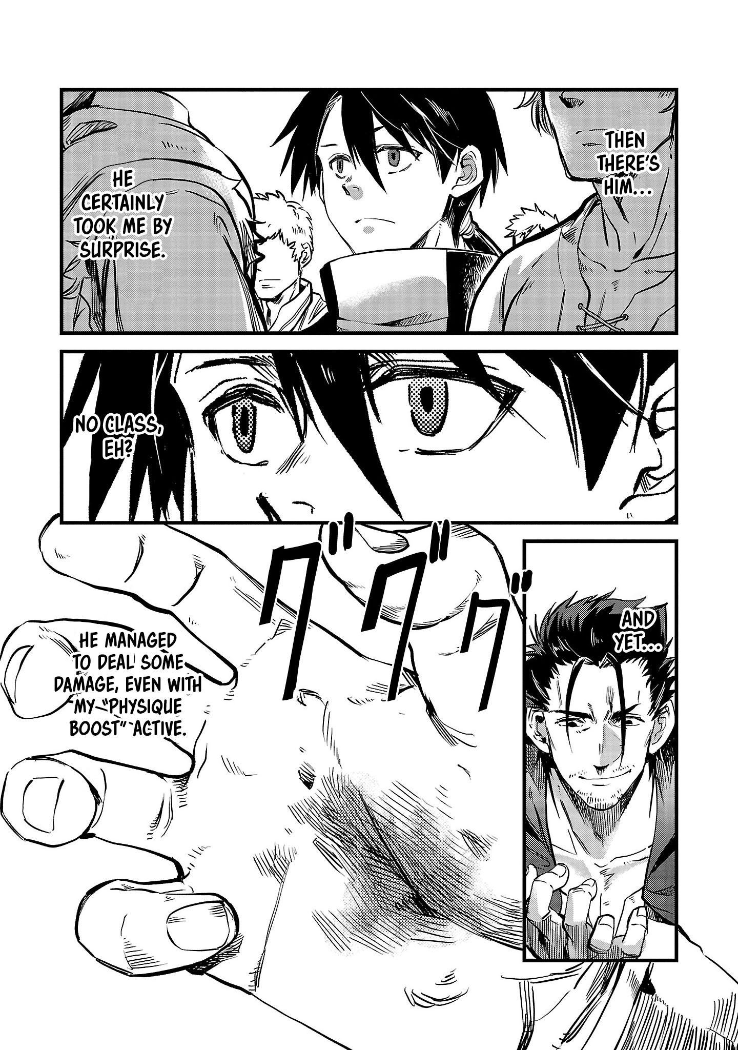 Class "Mushoku" no Eiyuutan: Koushaku-ke o Tsuihou Sareta ga, Jitsu wa Nagutta dake de Skill o Kakutoku Dekiru to Wakari, Tairiku Ichi no Eiyuu ni Noboritsumeru Vol. 1 Ch. 6 第24页