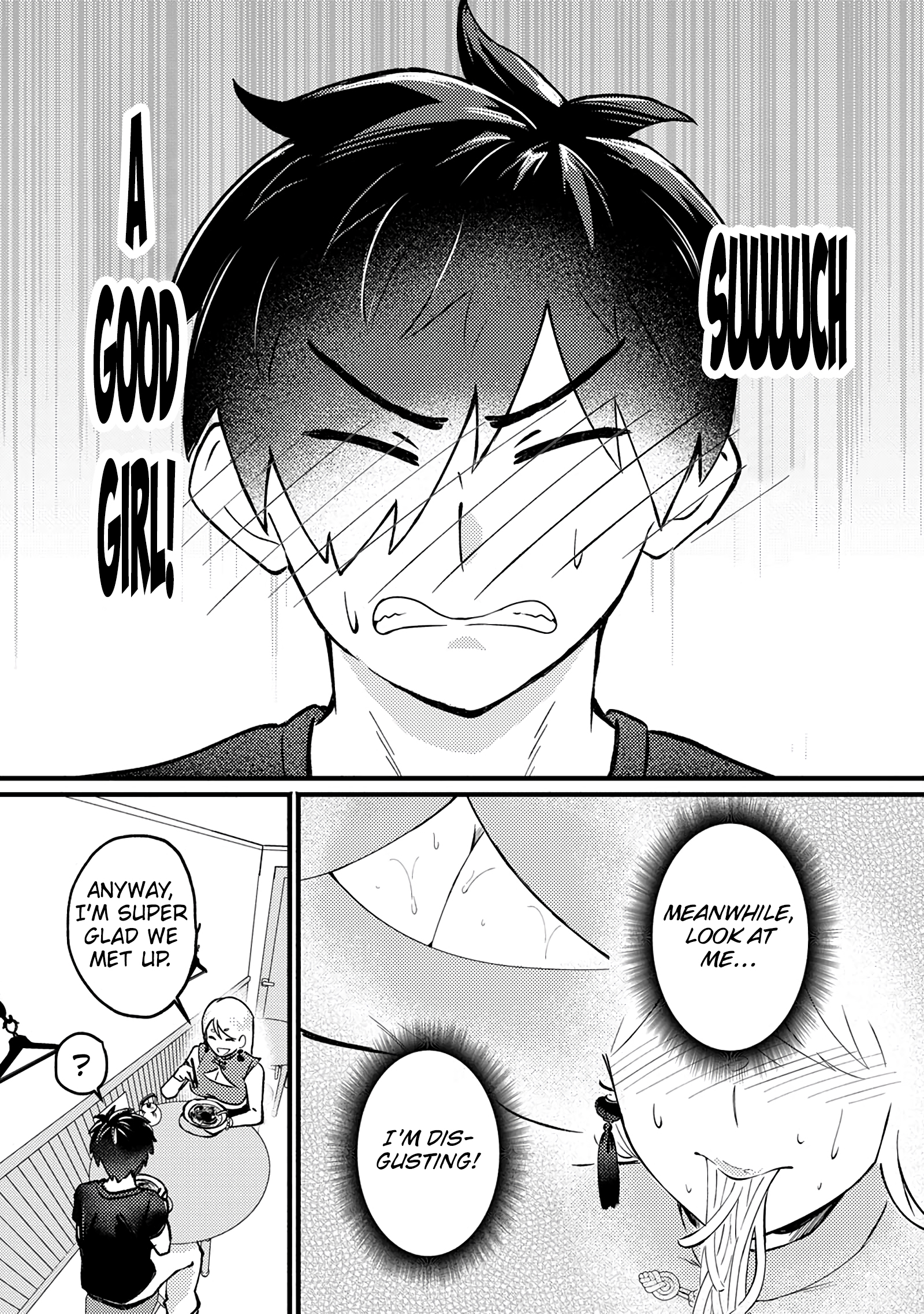 5 Seconds Before Falling in Love with a Gal: Anthology Comic The gyaru likes ramen! 第21页