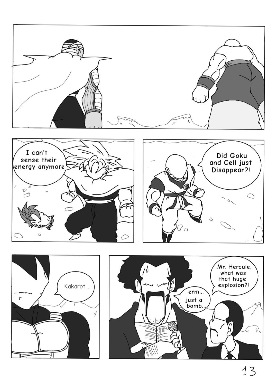 Dragon Ball: Goku and Cell's Daibouken Bold Moves 第14页