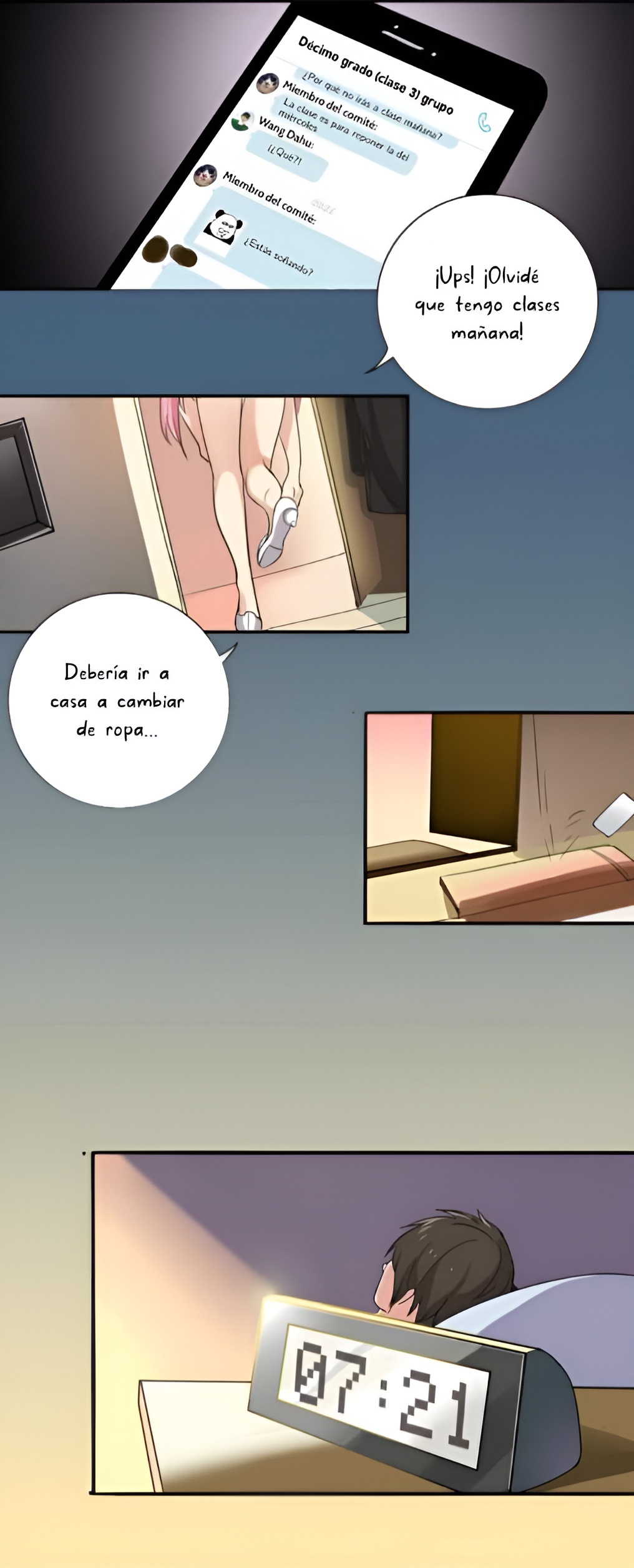 Become a Girl at Night Capítulo 2. Cambio de ropa 第9页
