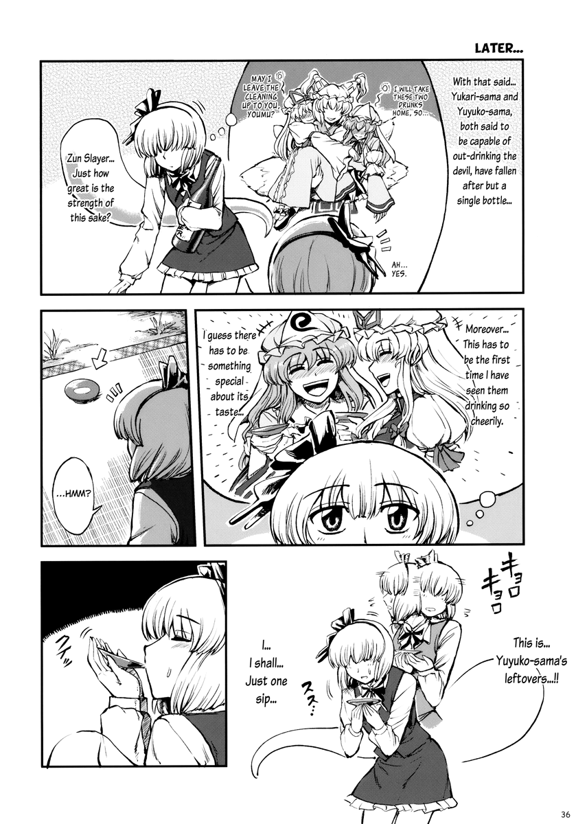 Touhou - Kikoishi Youkai ～Romantic Fall～ (Doujinshi) Autumn and the Choice Sake 第9页
